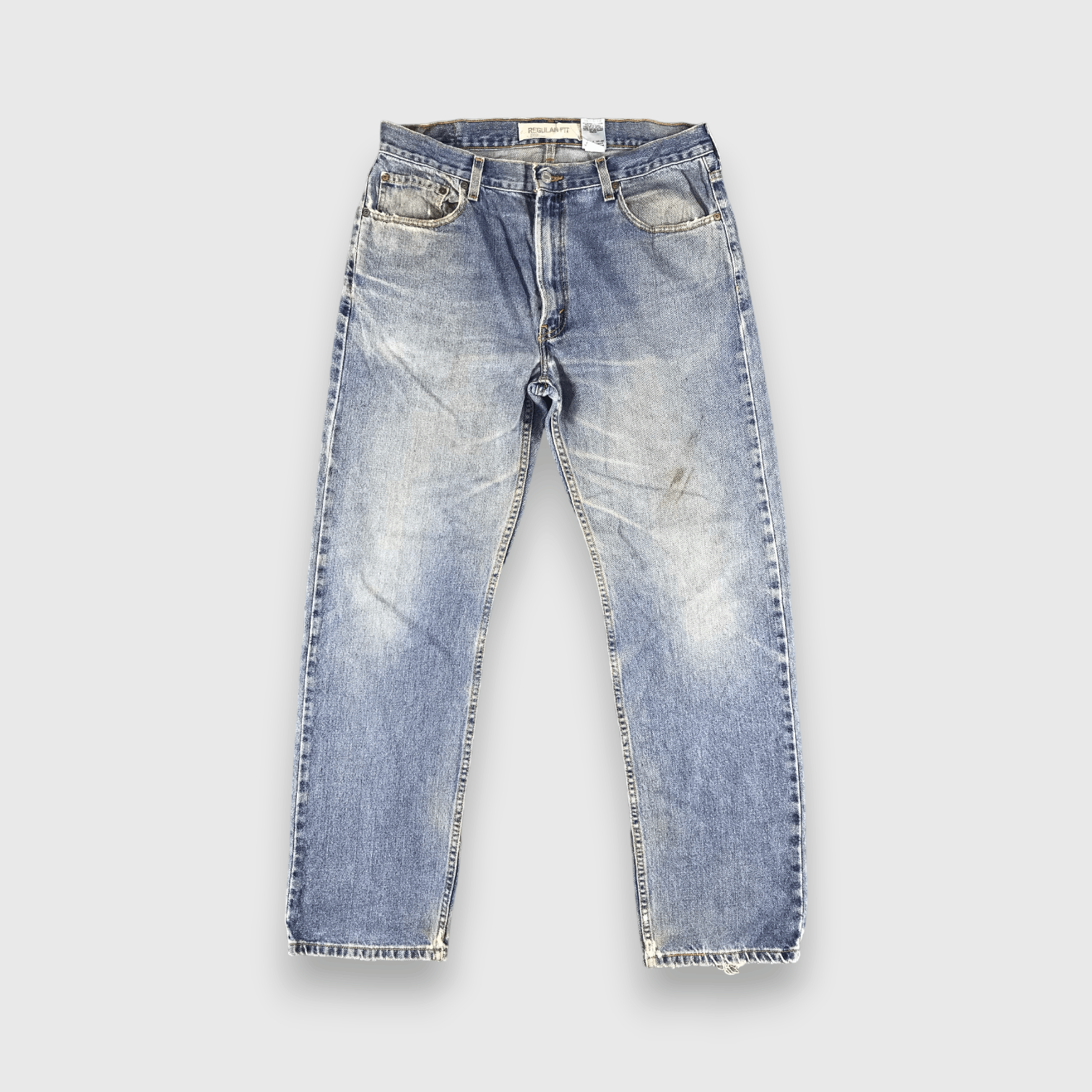 Levi's Vintage Blue Wash Levis 505 Jeans-J2505 Size US 36 / EU 52 - 1 Thumbnail