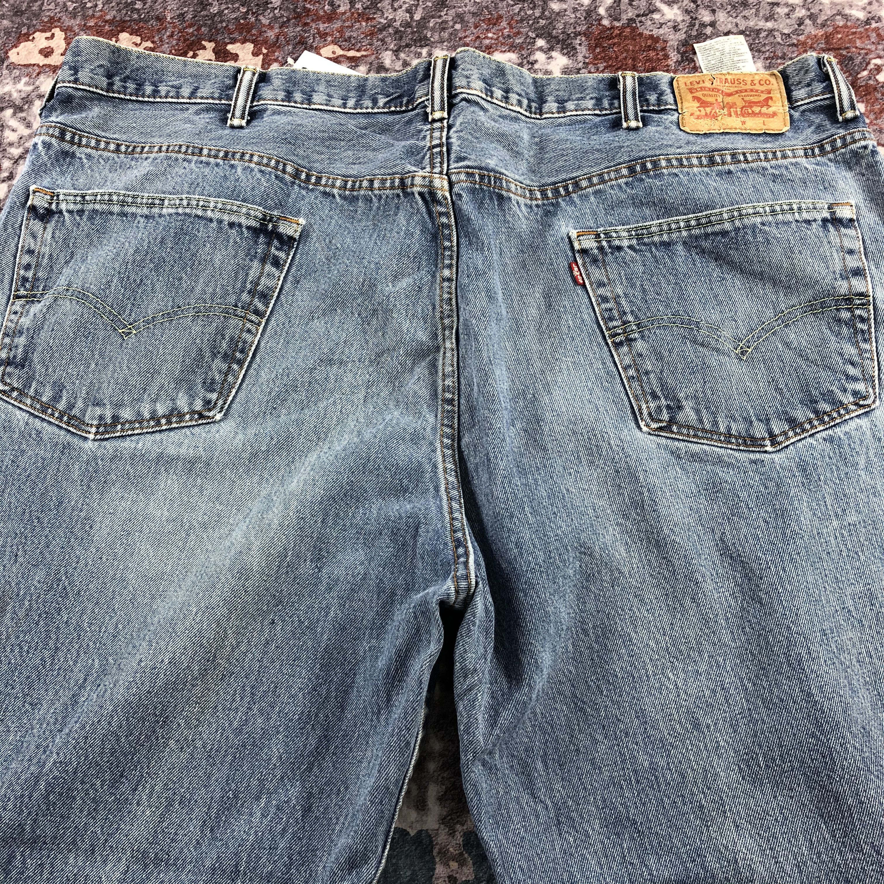 Vintage Blue Wash Levis 550 Jeans-JM2225