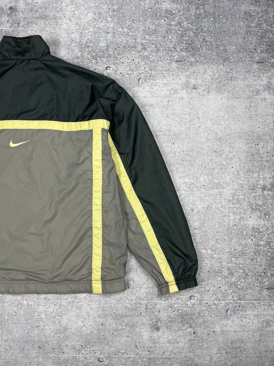 Nike × Vintage Vintage Nike 90’s Y2K Style Drill Nylon Big Back Logo Bomber Size US S / EU 44-46 / 1 - 16 Thumbnail