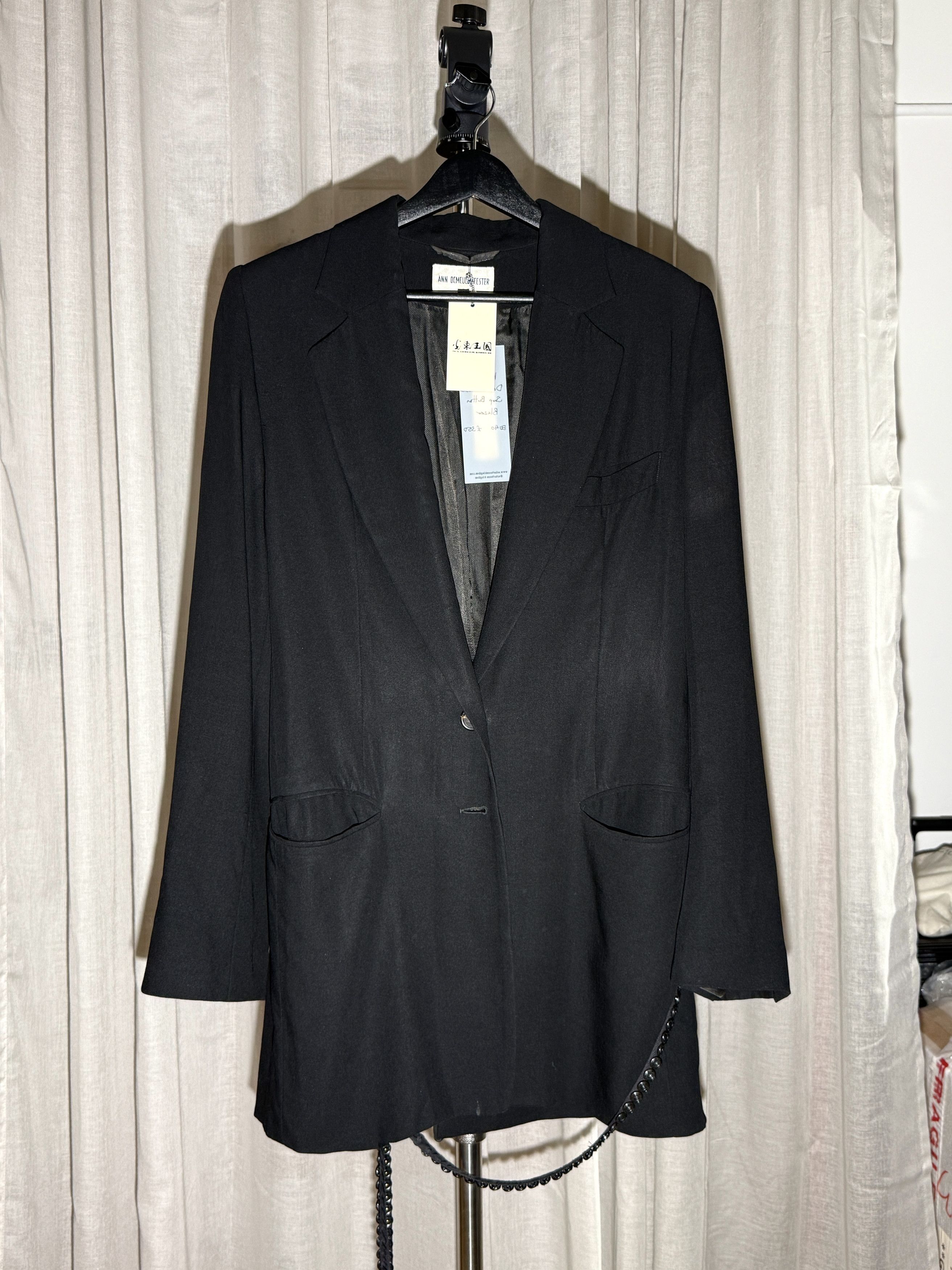 Ann Demeulemeester Ann Demeulemeester Snap Button Blazer Size 40R - 1 Thumbnail