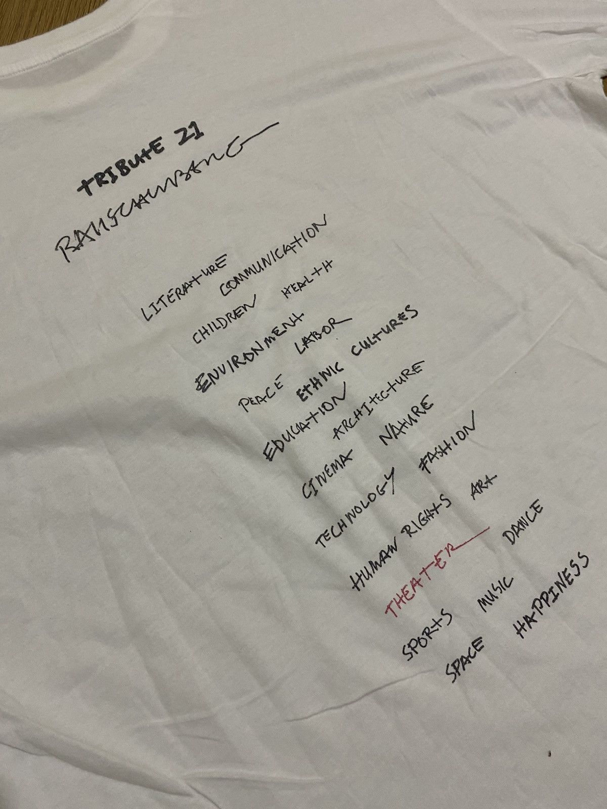Arts & Science Vintage Tribute 21 Theater (Robert Rauschenberg) Art Graphic Size US XL / EU 56 / 4 - 10 Thumbnail