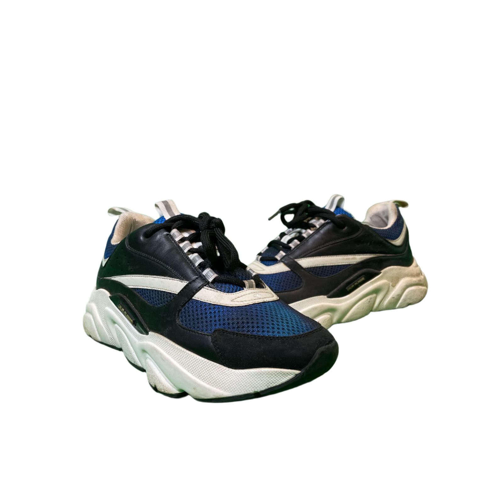 Dior Dior B22 Navy & Black Sneakers Size US 7 / IT 37 - 2 Thumbnail