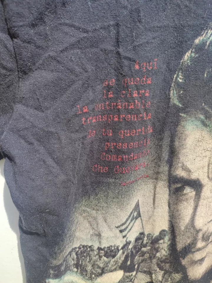 Vintage VINTAGE 90S CHE GUEVARA 'HASTA LA VICTORIA SIEMPRE' Blu Size US S / EU 44-46 / 1 - 4 Thumbnail