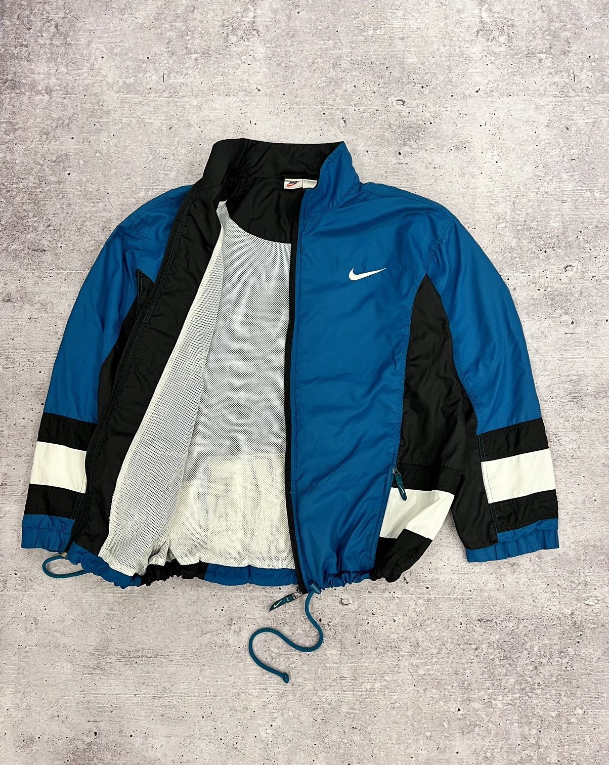 Nike 🩸RARE🩸Nike Vintage 90s Big Logo Jacket Size US L / EU 52-54 / 3 - 5 Thumbnail