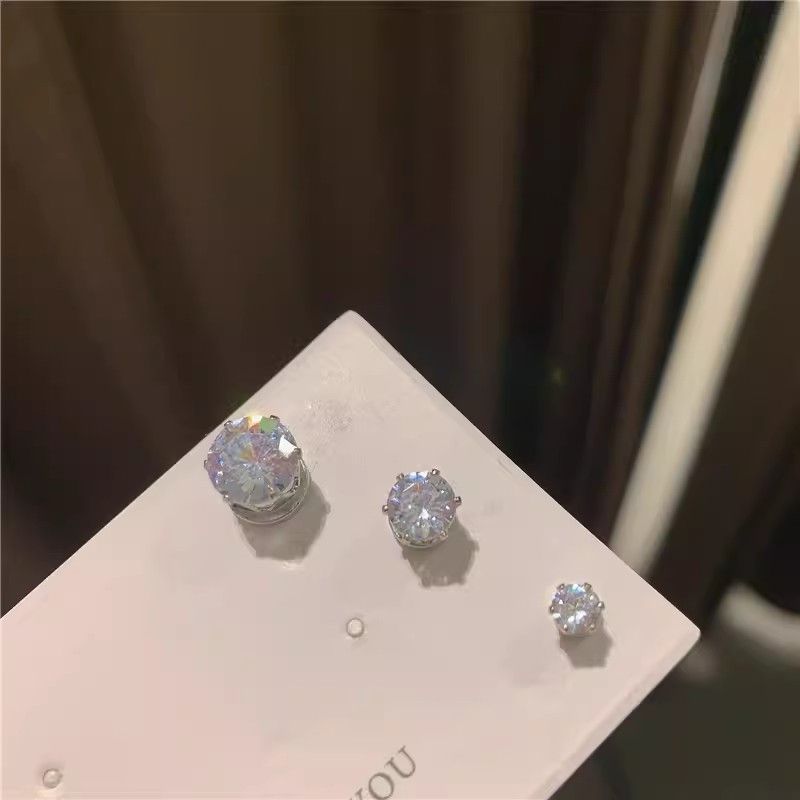 Jewelry Crazy Earrings One Pairs Chrome Jewelry Size ONE SIZE - 2 Thumbnail
