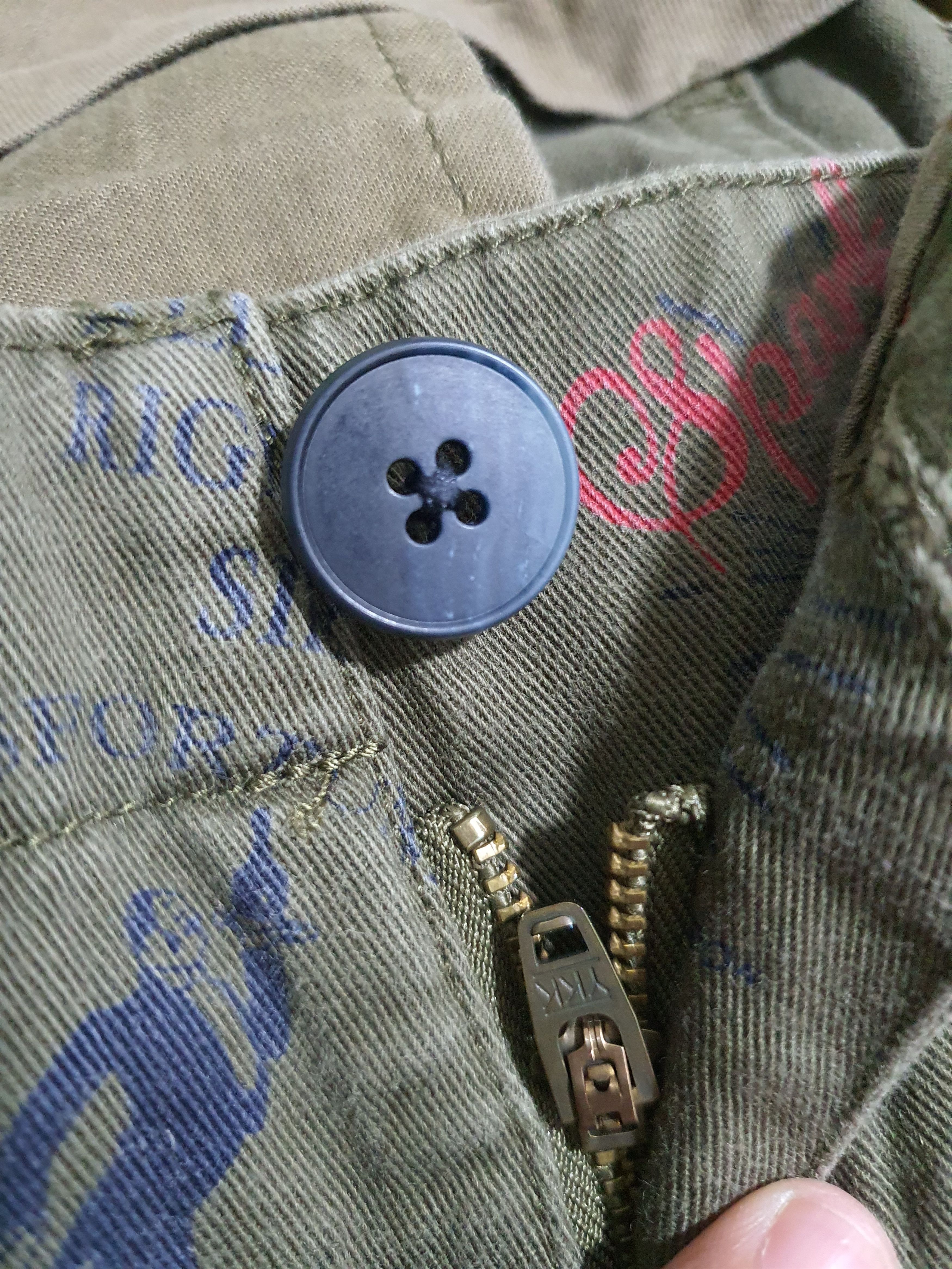 Japanese Brand × United Arrows UNITED ARROWS A DAY IN THE LIFE 29/37.5 FULL PRINT PANTS Size US 29 - 3 Thumbnail