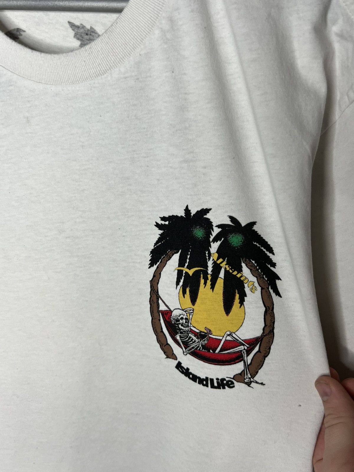 Allsaints AllSaints Island Life Art Tee Big Logo T-Shirt Tee Rare Size US XXL / EU 58 / 5 - 5 Thumbnail