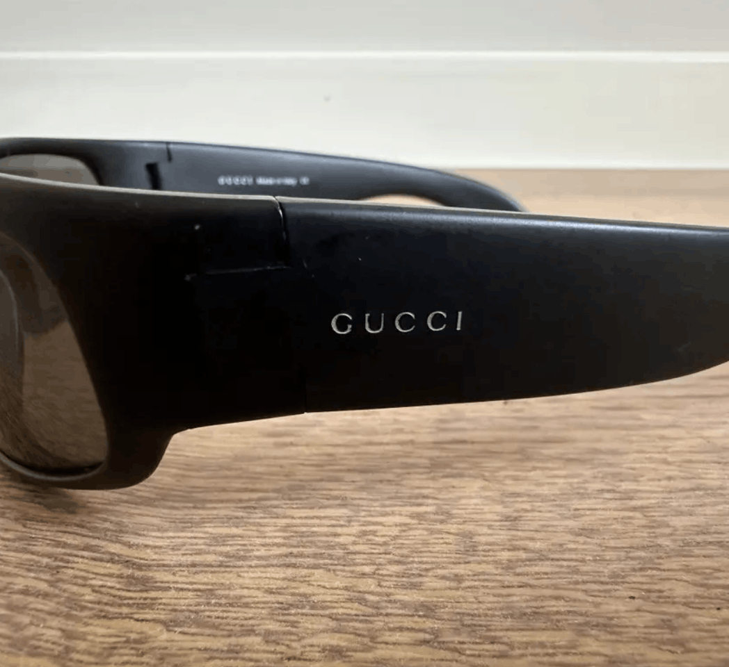 Gucci Gucci Sunglasses Mask Shield Sport Bike Pop Vintage Size ONE SIZE - 4 Thumbnail
