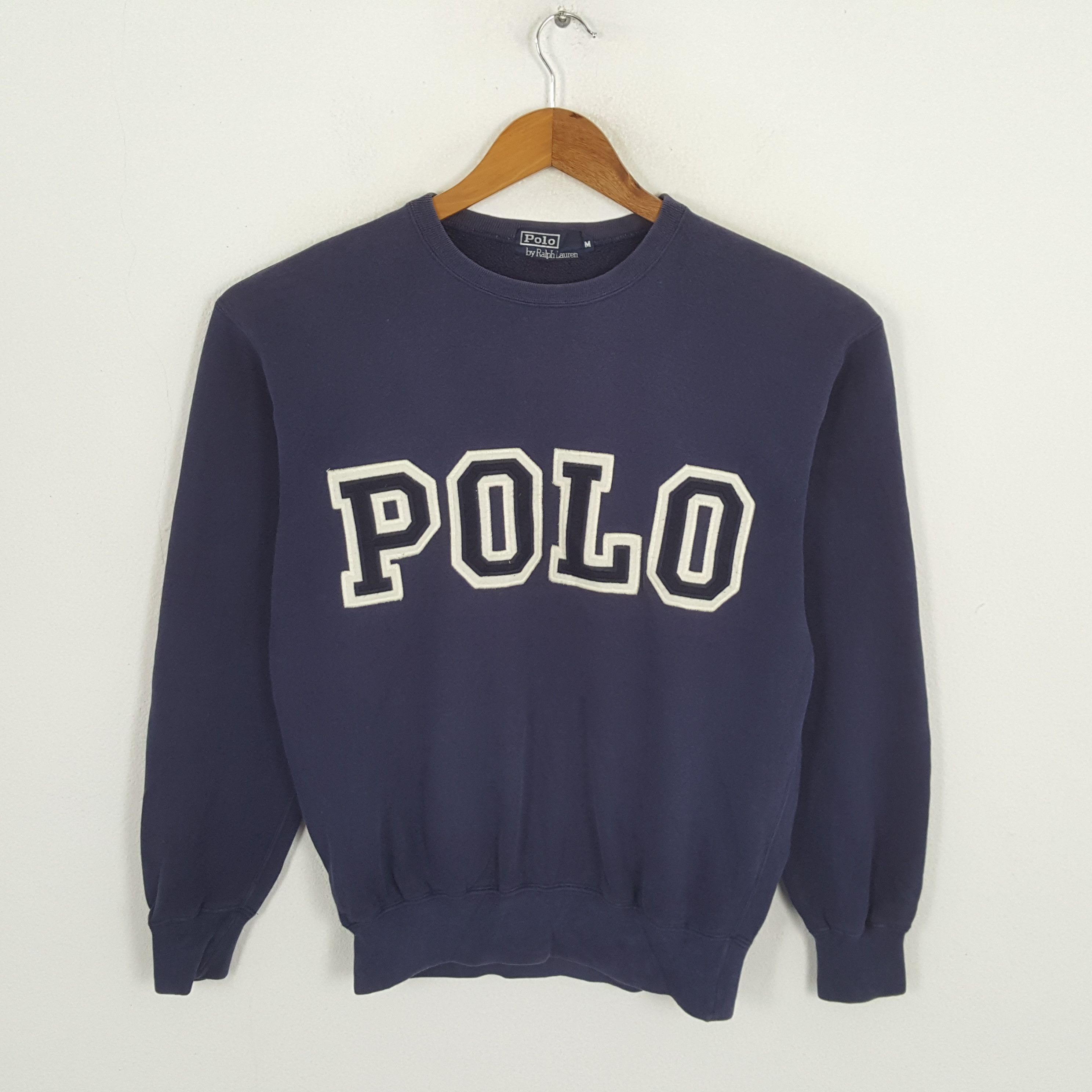 Polo Ralph Lauren × Vintage Vintage POLO by RALPH LAUREN Luxury Brand Sweatshirts Size US M / EU 48-50 / 2 - 1 Thumbnail