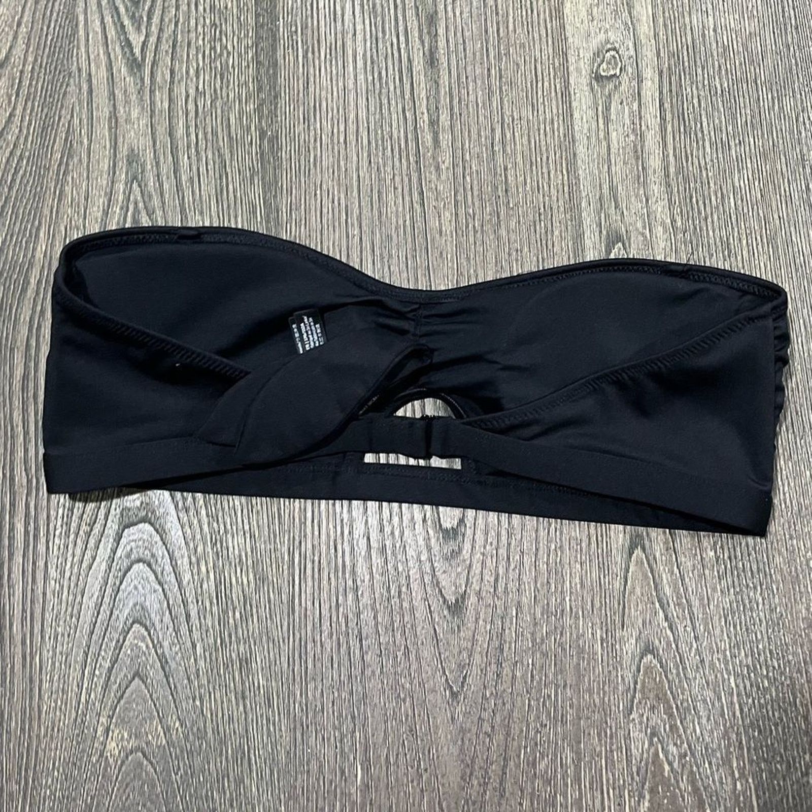 Victoria's Secret NWOT PINK Victoria's Secret Swim Knot Front Bandeau Size ONE SIZE - 5 Thumbnail