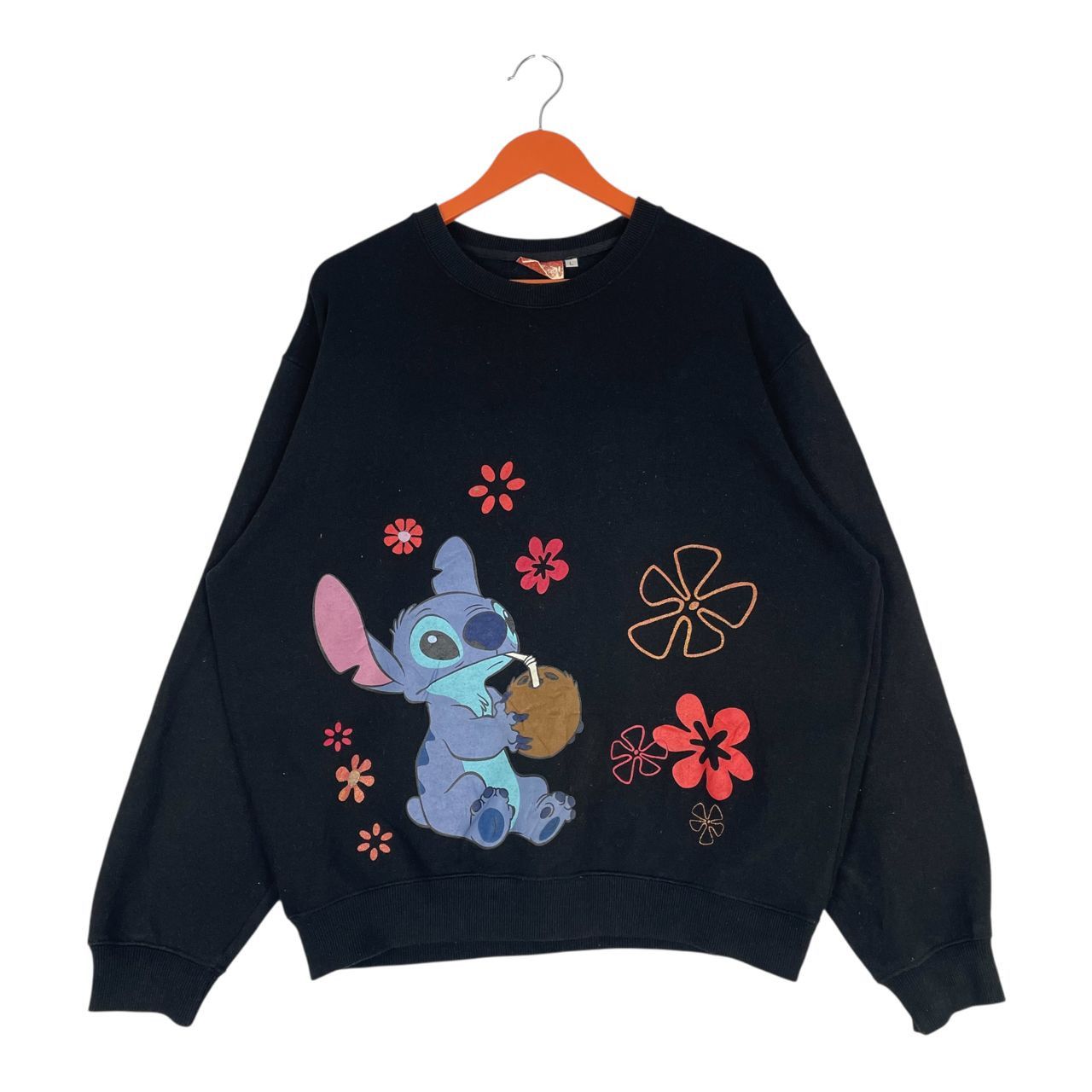 Vintage Vintage Cartoon Lilo and Stitch Big Logo Printed Sweatshirt Size US L / EU 52-54 / 3 - 1 Thumbnail