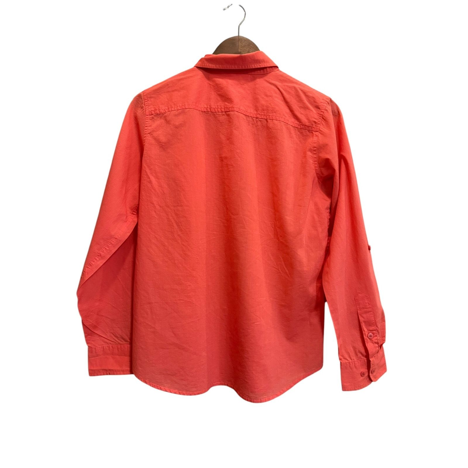 Jones New York Jones New York Sport Orange Peach Button Top Size Medium Size M / US 6-8 / IT 42-44 - 2 Thumbnail