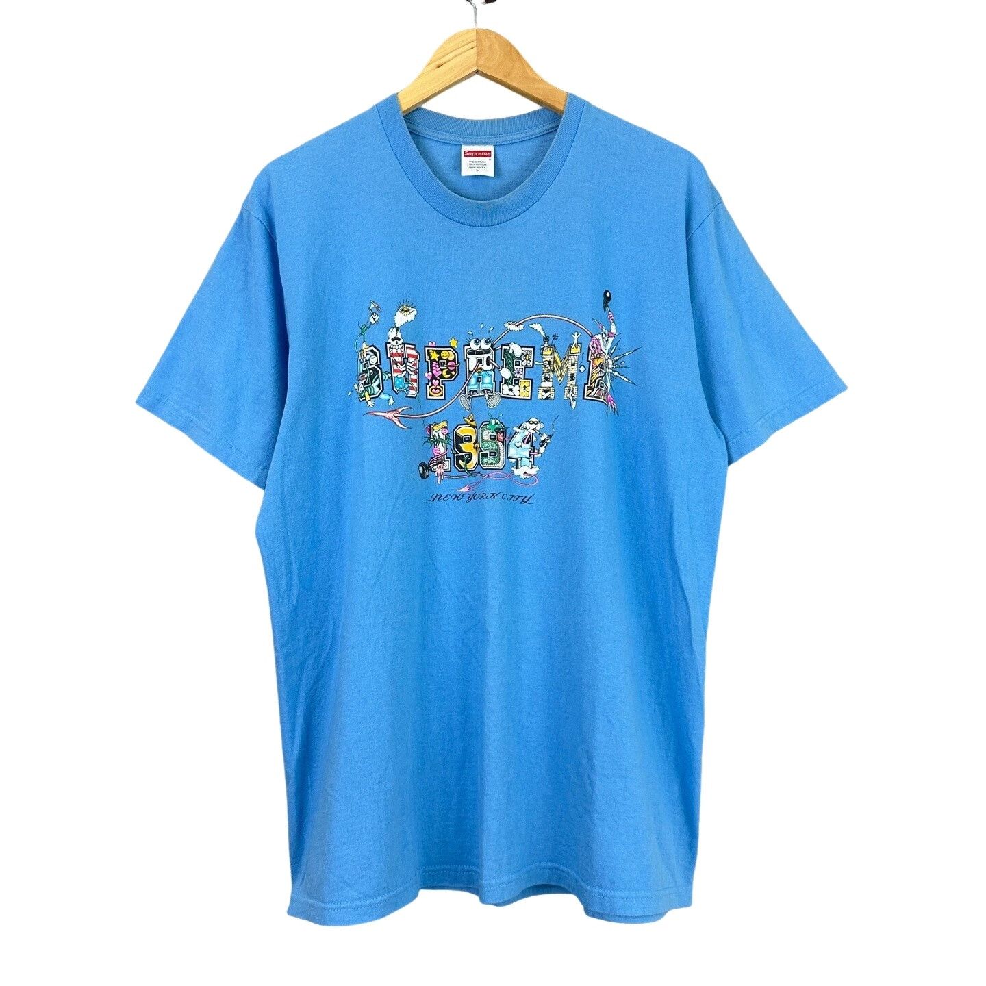 Supreme Supreme SS24 Cartoon Letters T-Shirt Size L Size US L / EU 52-54 / 3 - 1 Thumbnail