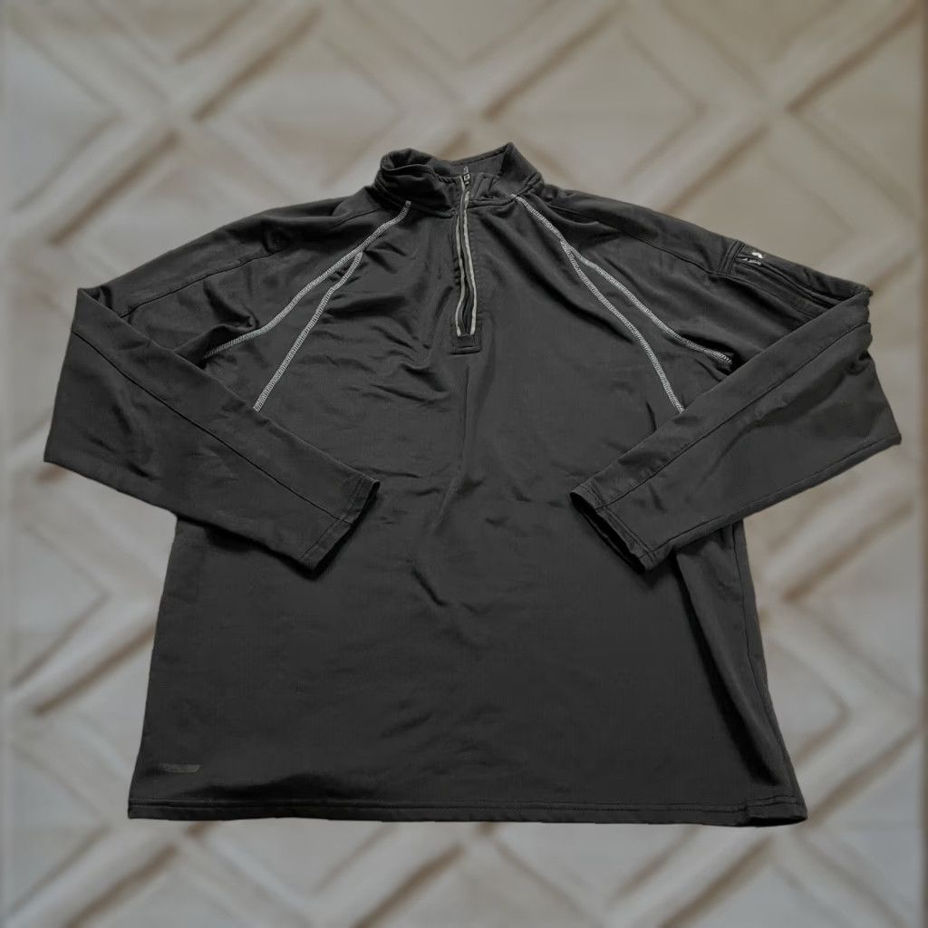 Layer 8 Layer 8 Qwick Dry Active Jacket Mens Large Black 1/4 Zip Raglan Sleeve Outdoor Layer 8 Qwick Dry Jacket Mens Large Black 1/4 Zip Raglan Sleeve Outdoor Size US L / EU 52-54 / 3 - 1 Thumbnail