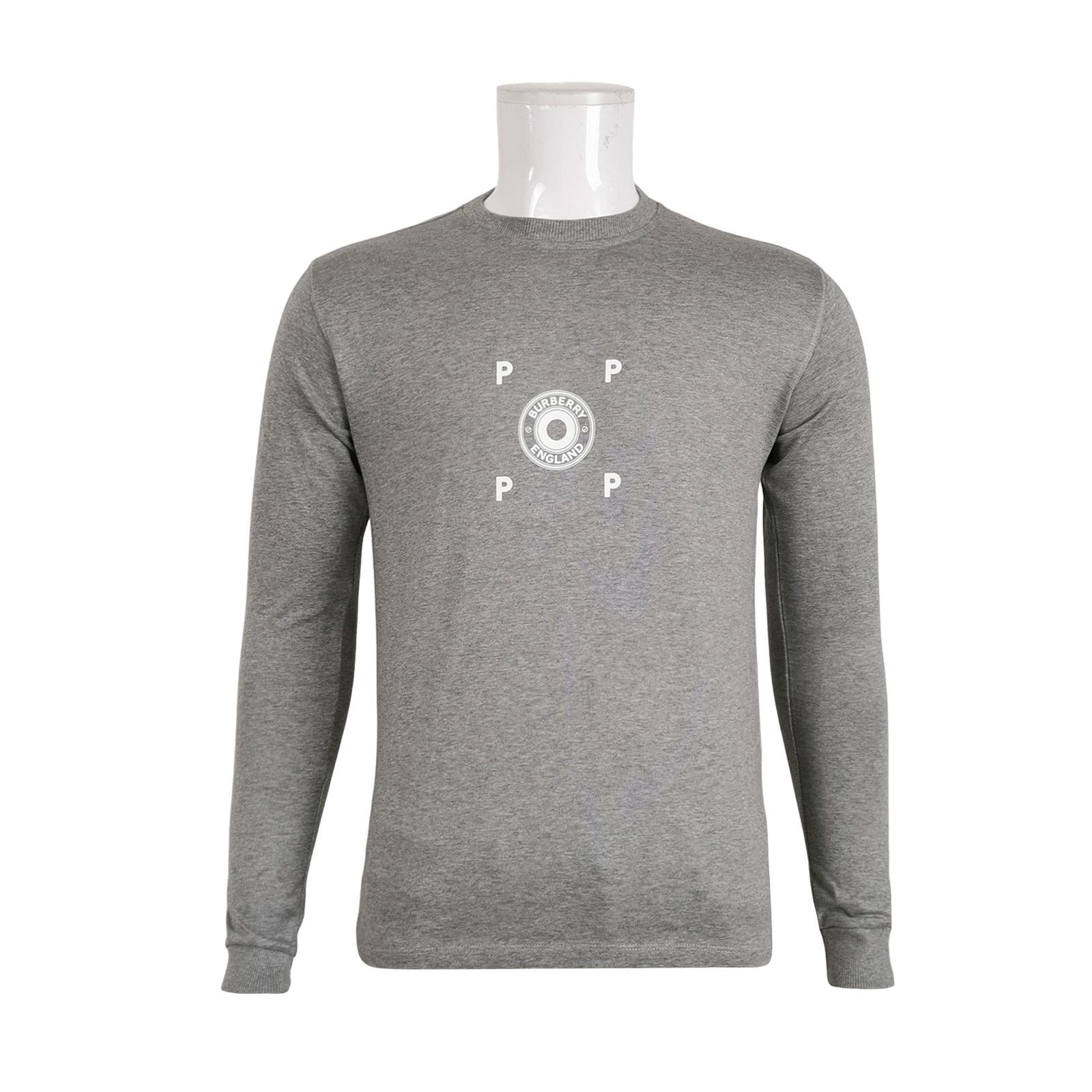 Burberry Burberry Logo Print Long Sleeve T-Shirt XXS Size US XXS / EU 40 - 1 Thumbnail