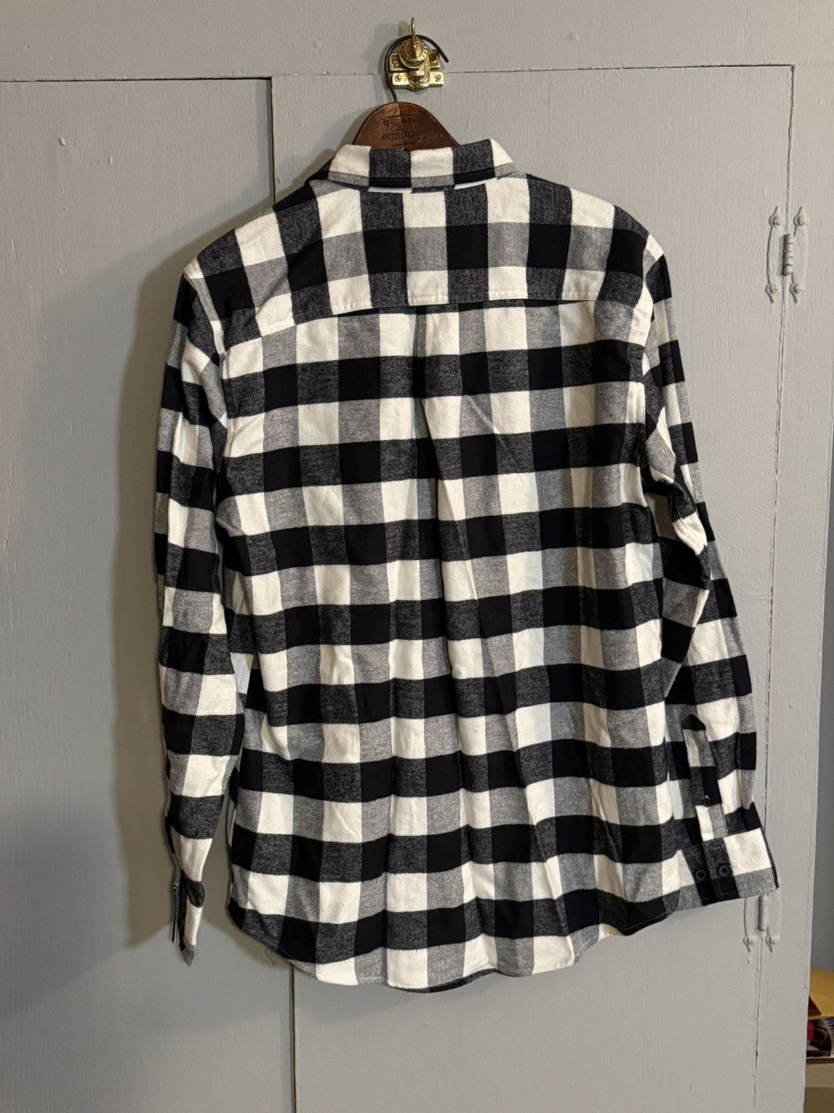 Telluride Black and White checkered flannel Size US M / EU 48-50 / 2 - 2 Thumbnail