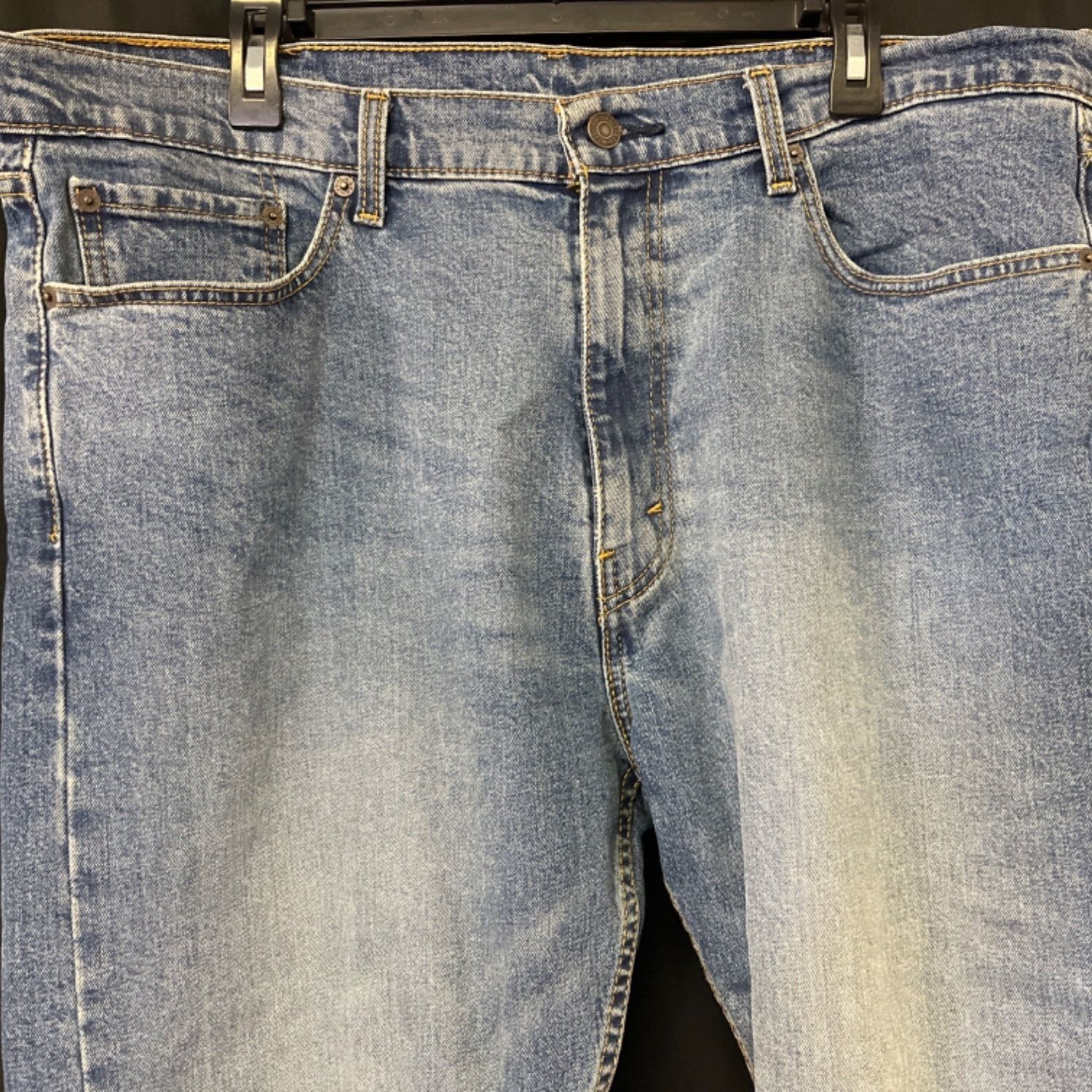 Levi's Levi's 505 Men's Blue Jeans/Straight Leg 38x30 SKU 4061 Size US 38 / EU 54 - 2 Thumbnail