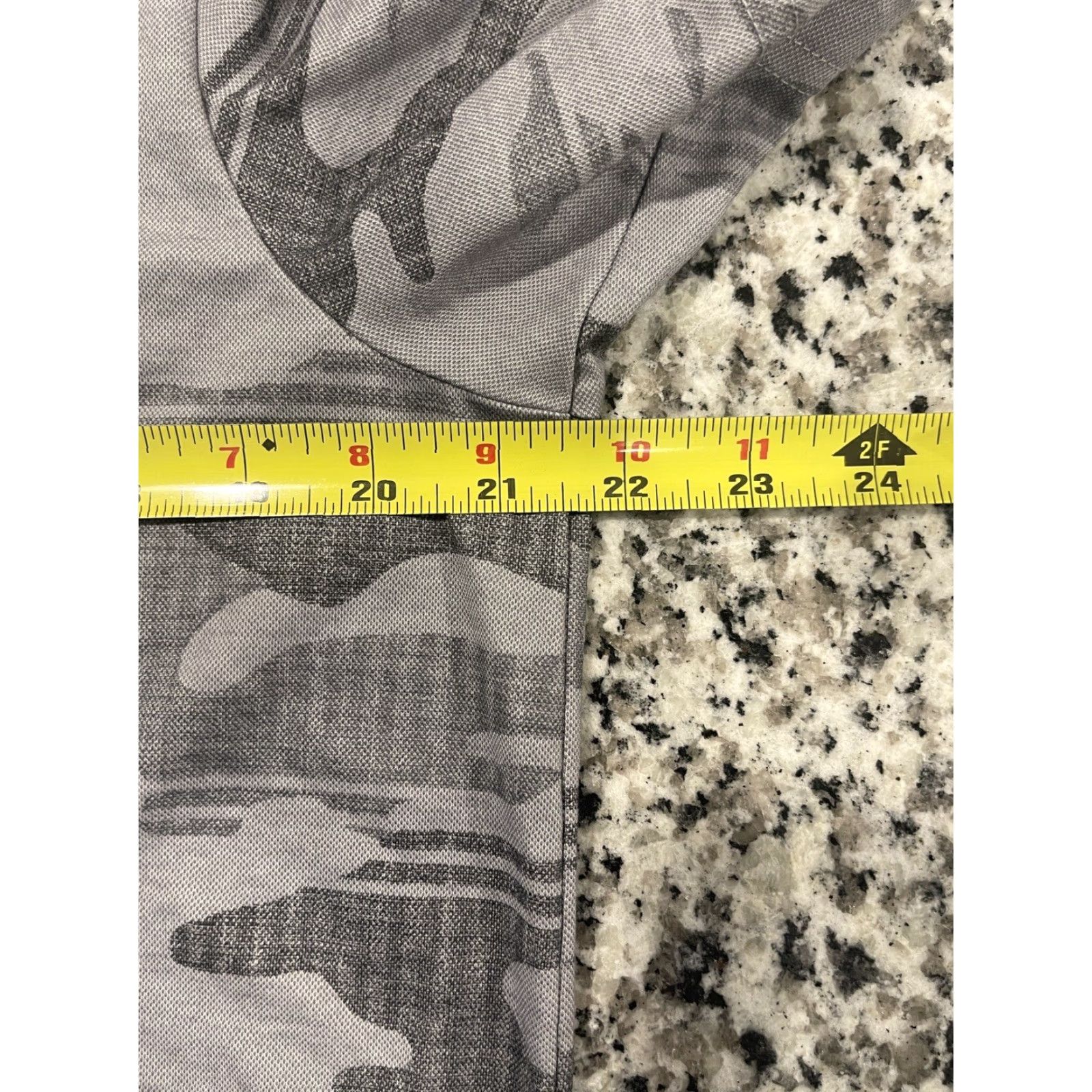 TravisMathew Travis Mathew Skywind Polo Men XL Gray Short Sleeve Shirt Size US XL / EU 56 / 4 - 3 Thumbnail