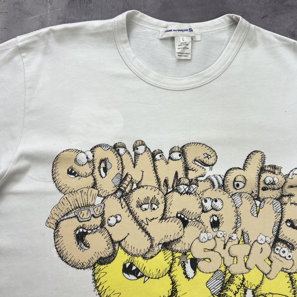 Comme des Garcons Rare! Comme Des Garcons x Kaws Overprint Tee Y2K Size US L / EU 52-54 / 3 - 4 Thumbnail