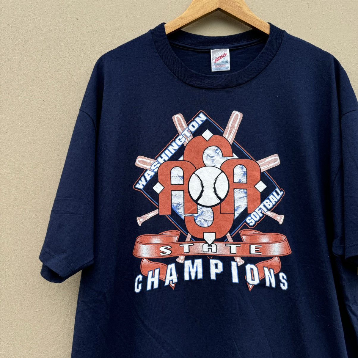 NHL × Vintage Vintage washington softball 90s tee Size US XXL / EU 58 / 5 - 2 Thumbnail