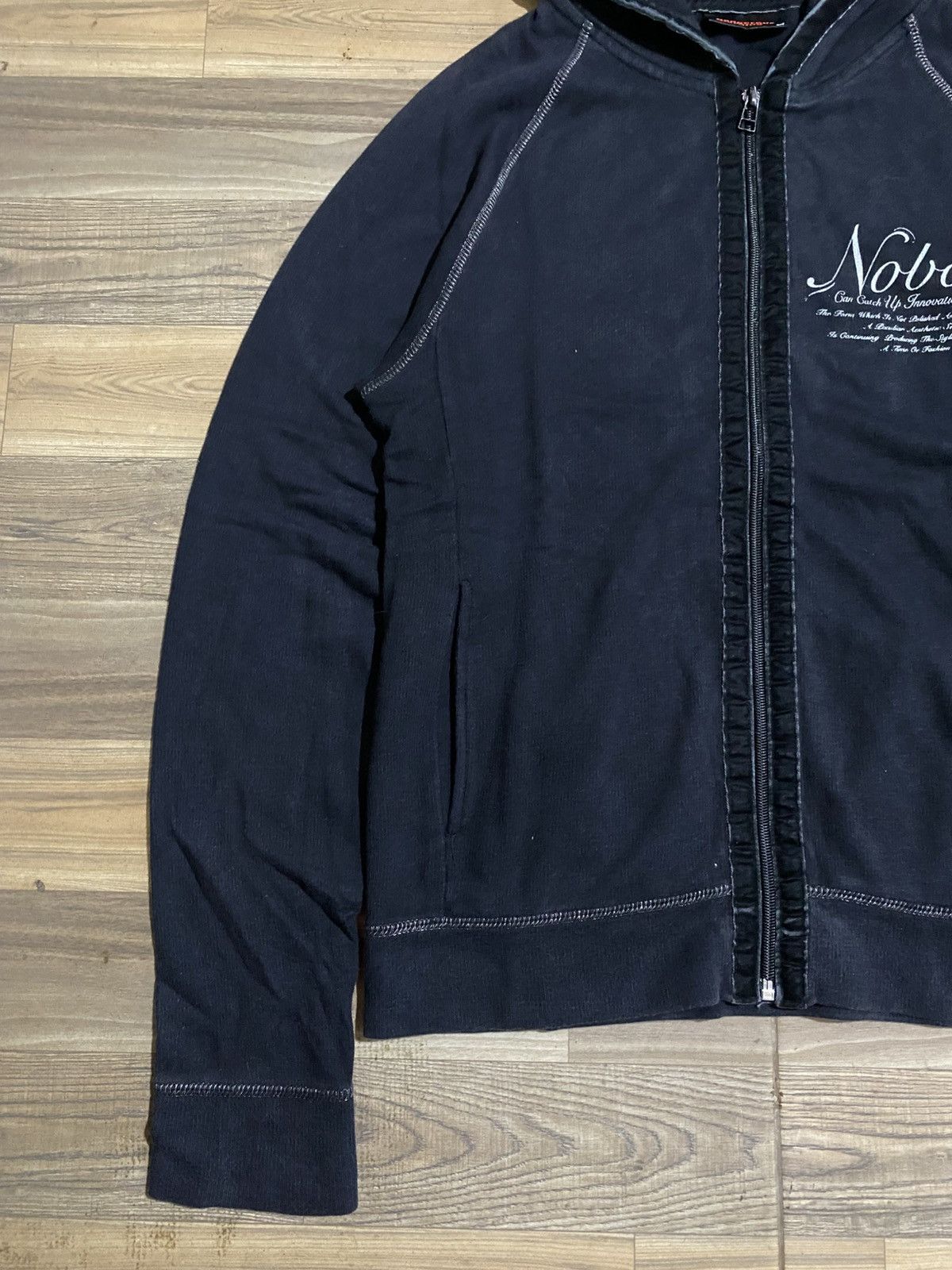 Beauty Beast × Japanese Brand NOBODY CAN CATCH UP WOMEN SMOKE HOODIES Size M / US 6-8 / IT 42-44 - 2 Thumbnail