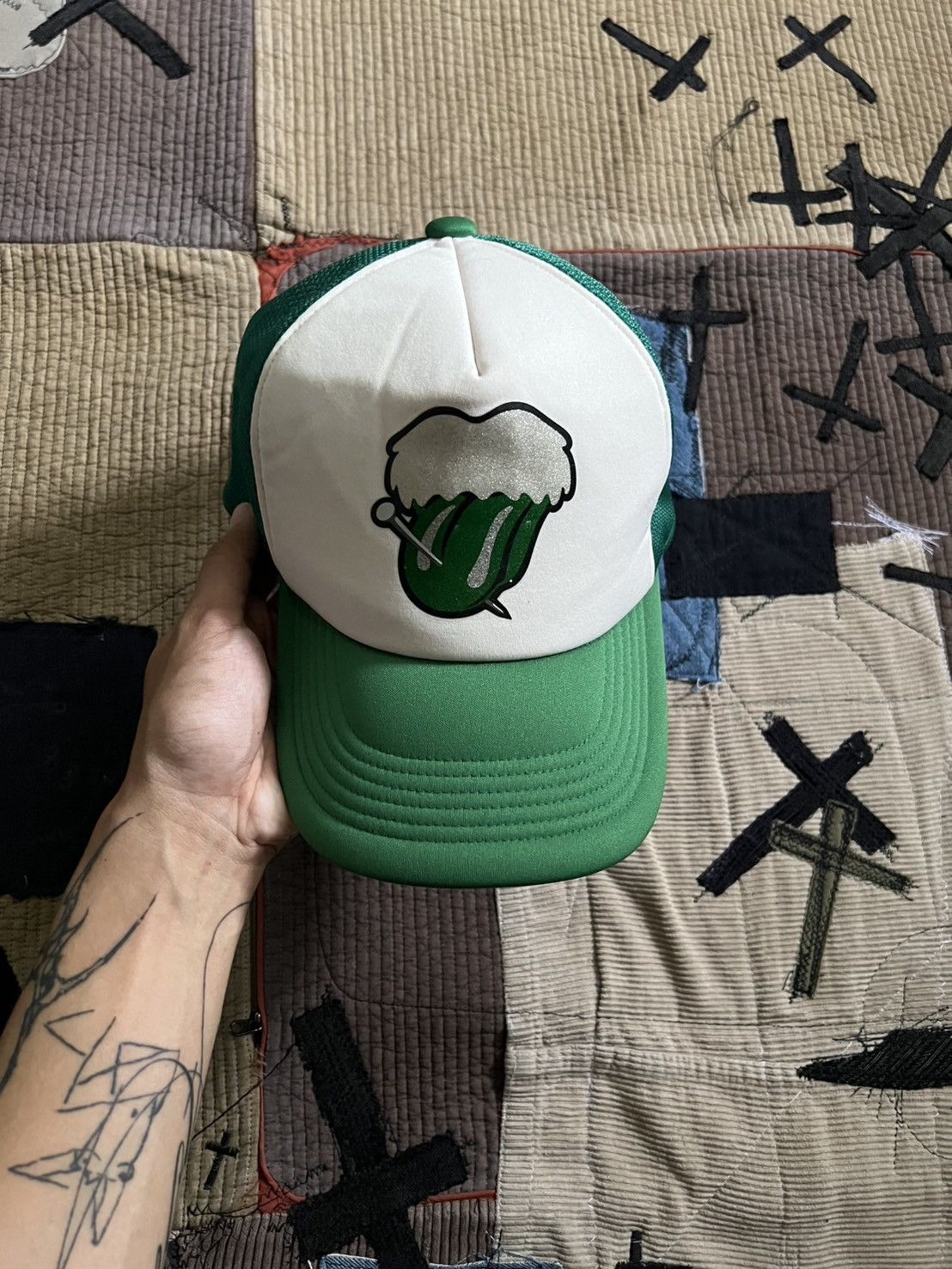 Number (N)ine Number (N)ine AW04 Tribal Hat | Grailed