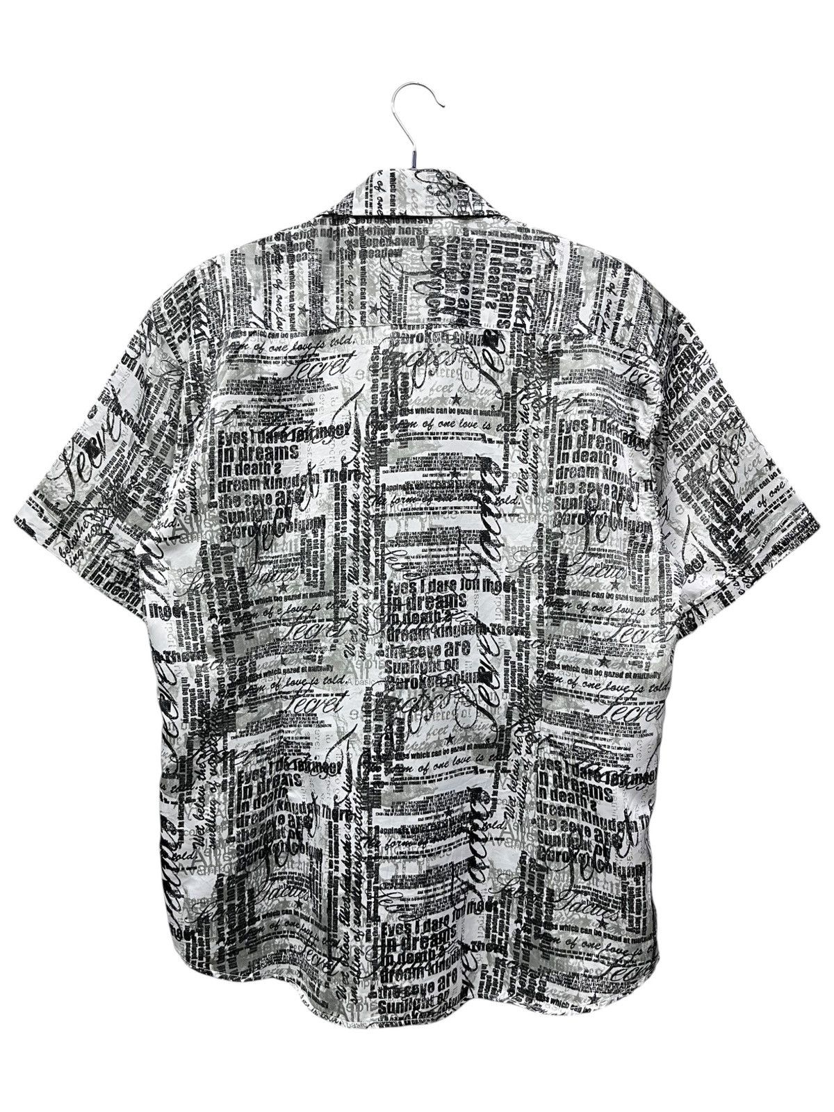 Splendid 🔥Vintage Splandid Satisfaction Punk Poem Full Print Shirt Size US L / EU 52-54 / 3 - 3 Thumbnail