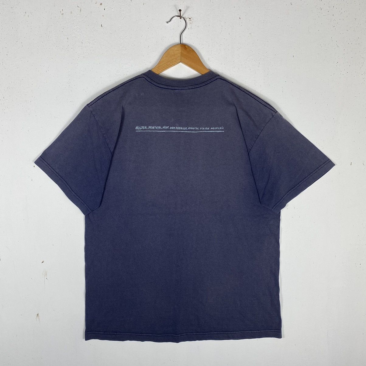 Stussy Vintage 90's STUSSY Skate Team Crazy Faded Tee Size US L / EU 52-54 / 3 - 6 Thumbnail