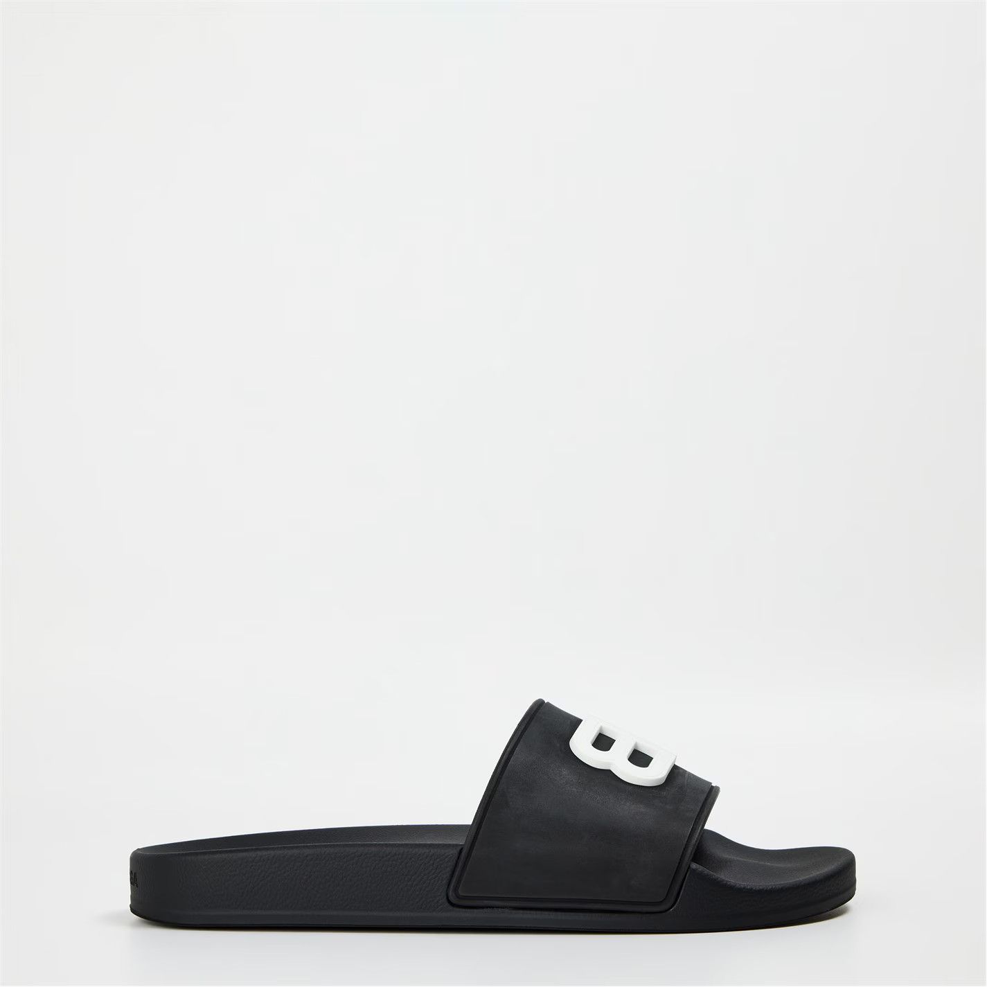 Balenciaga o1g2r1mq0226 Water Resistant Pool Sliders In Black Size US 7 / EU 40 - 1 Thumbnail
