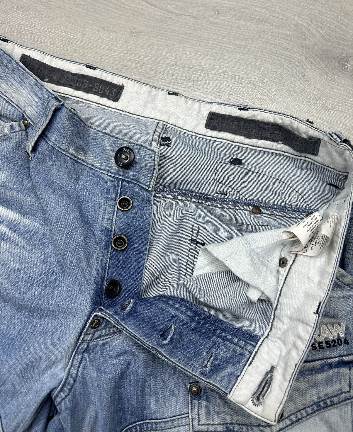 G-Star × Vintage G Star Raw Vintage Baggy Denim Jeans Size 34 Size US 34 / EU 50 - 5 Thumbnail