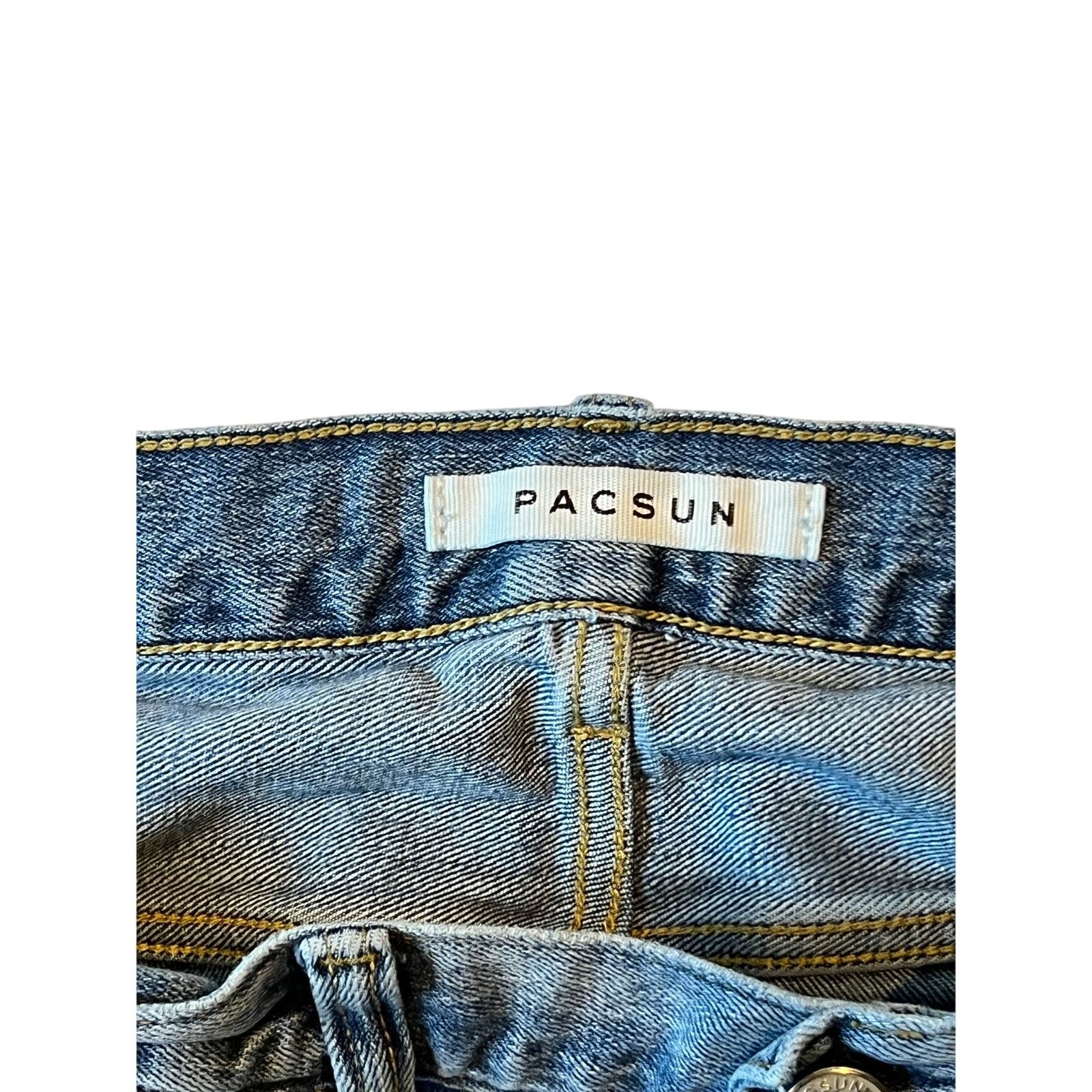Pacsun PacSun Stacked Skinny Jeans Mens 34x32 Size US 34 / EU 50 - 5 Thumbnail