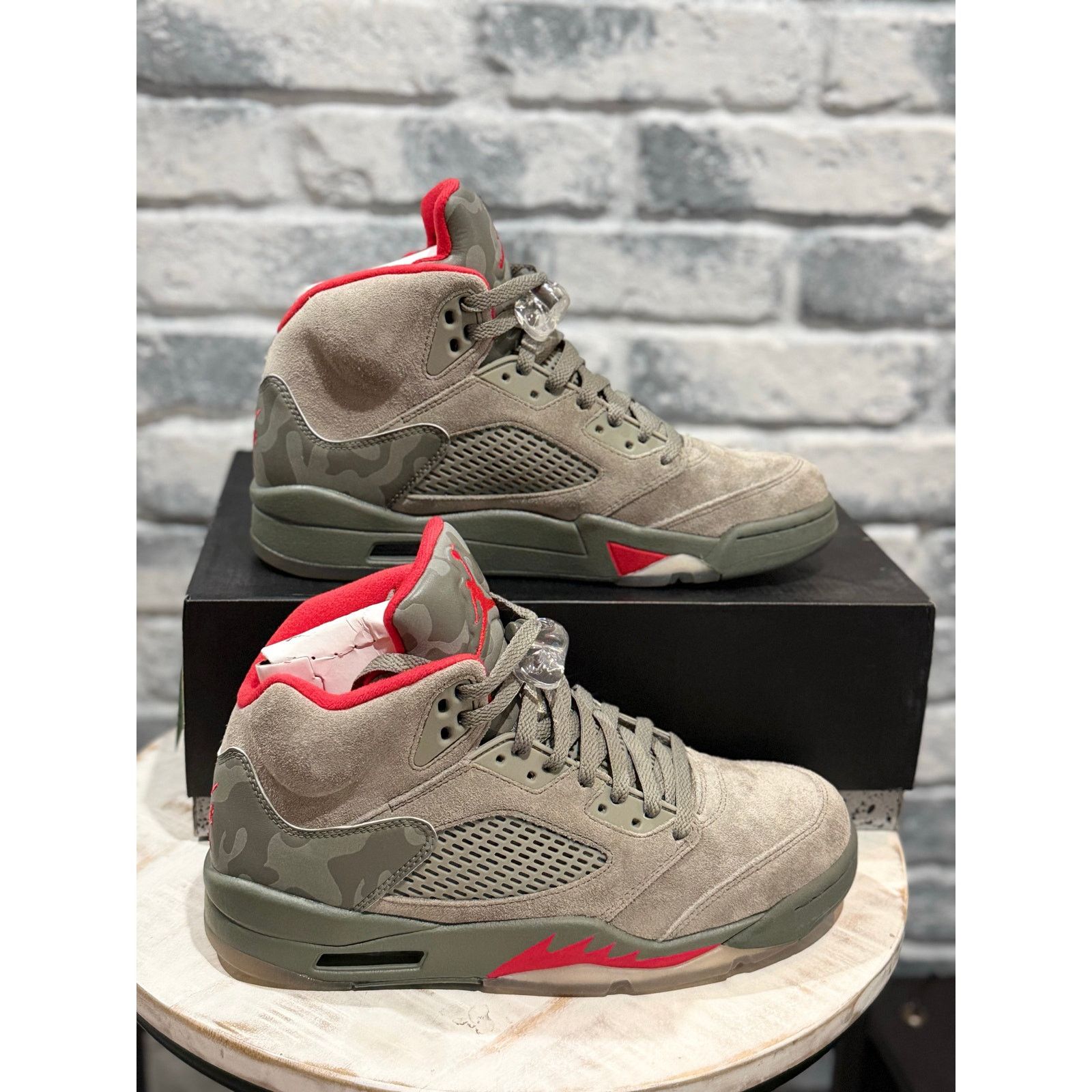 Jordan Brand Jordan 5 P51 Camo size 9.5 Sneakers Size US 9.5 / EU 42-43 - 1 Thumbnail