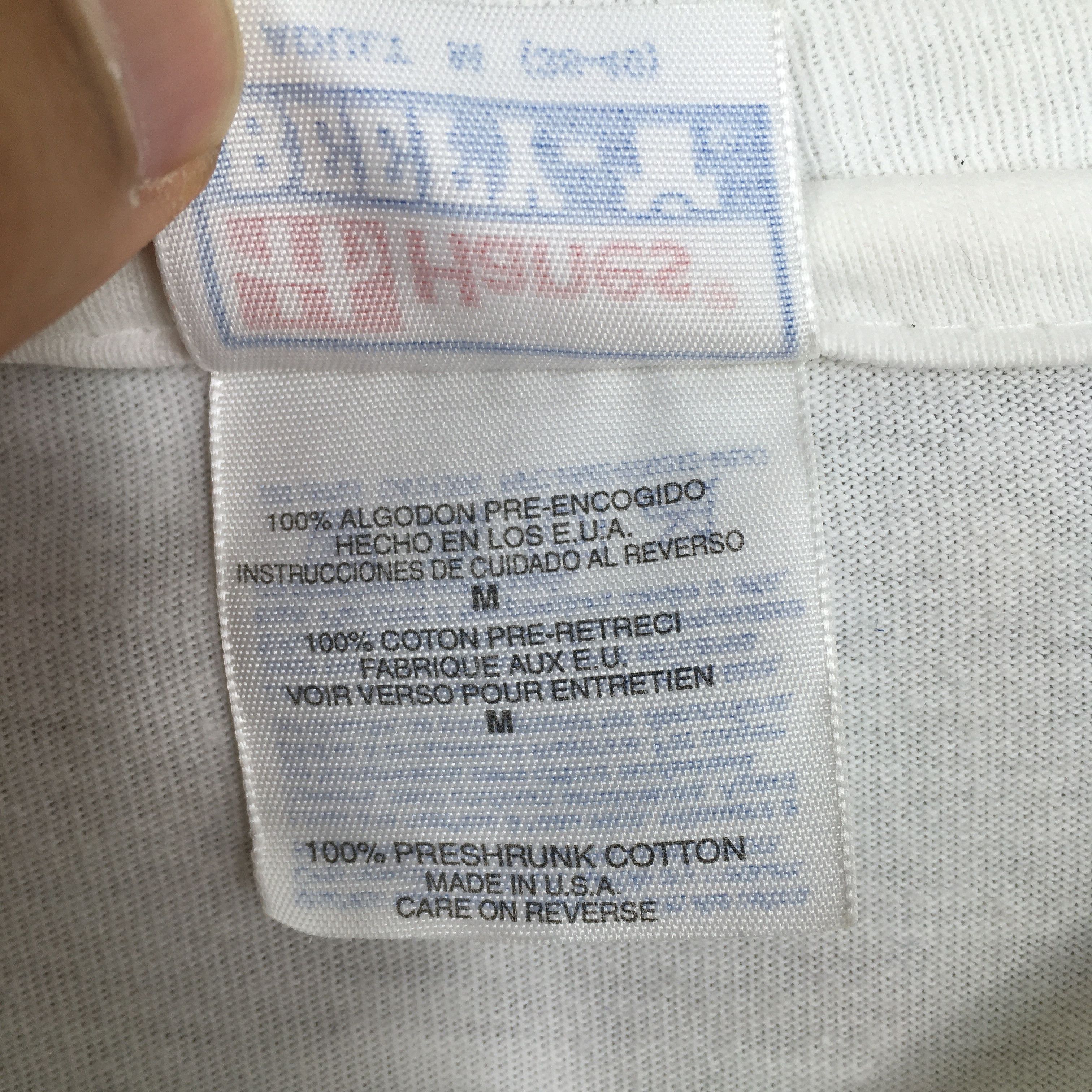 Band Tees × Grateful Dead Vintage 1994 Grateful Dead Rock Deadheads White Tshirt M Size US M / EU 48-50 / 2 - 4 Thumbnail