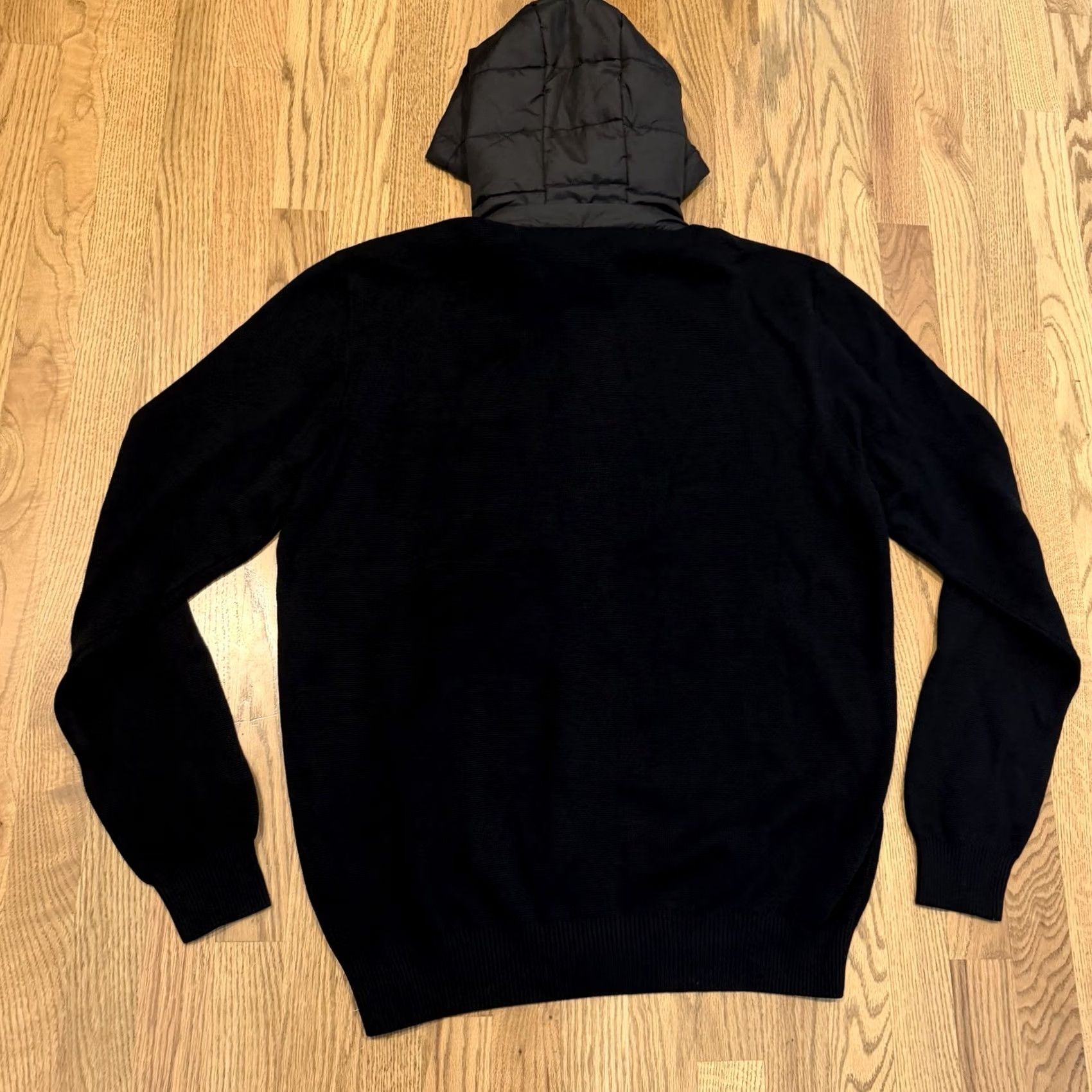 Vintage ROY ROBSON Full Zip Hoodie Sweatshirt Men’s XL Black NWT Size US XL / EU 56 / 4 - 2 Thumbnail