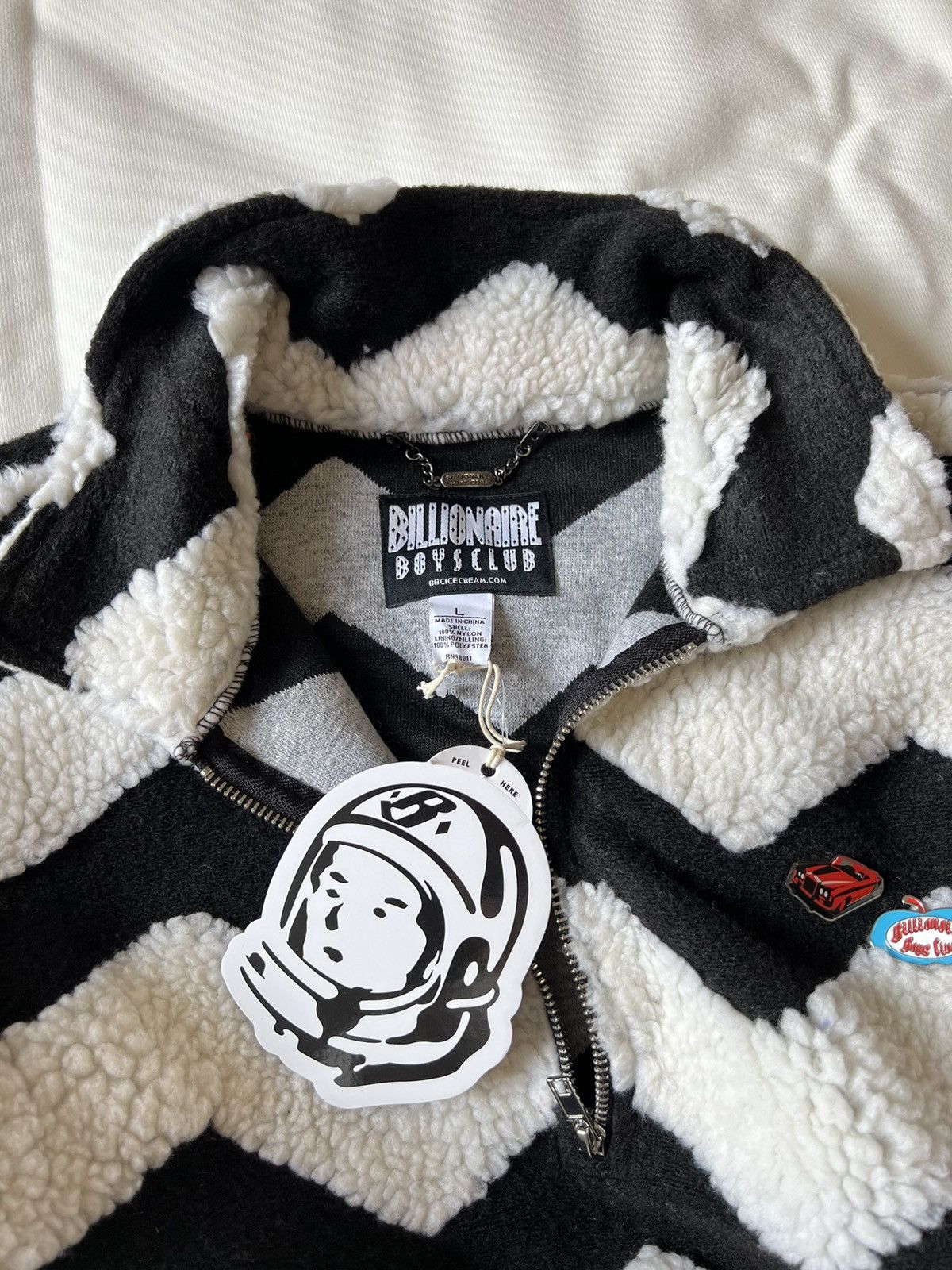 Billionaire Boys Club BBC half zip pins fleece jacket L Size US L / EU 52-54 / 3 - 5 Thumbnail