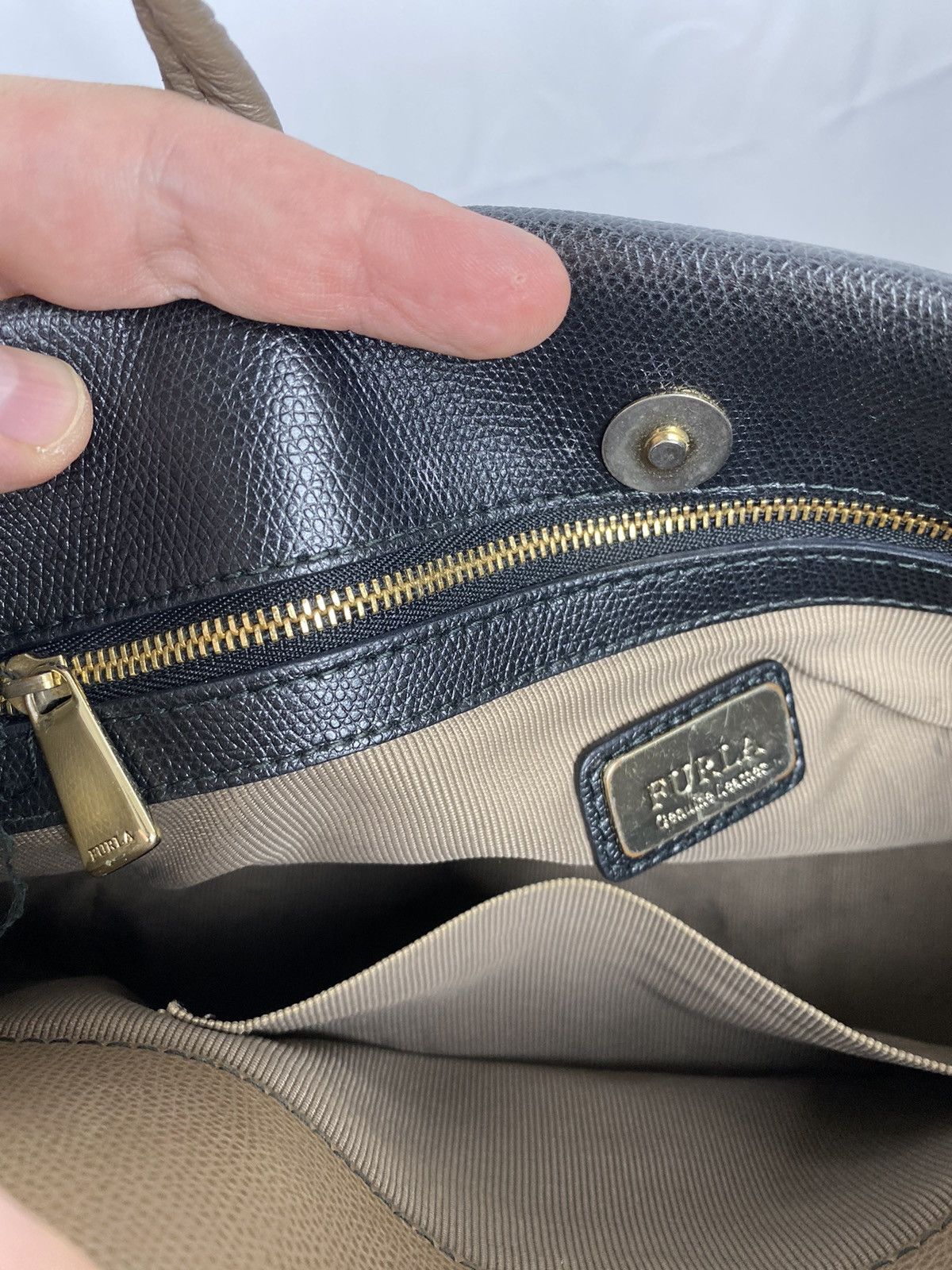 Furla Furla Kelis Genuine Leather Bag 3 Colours Crossbody Handle Size ONE SIZE - 14 Thumbnail