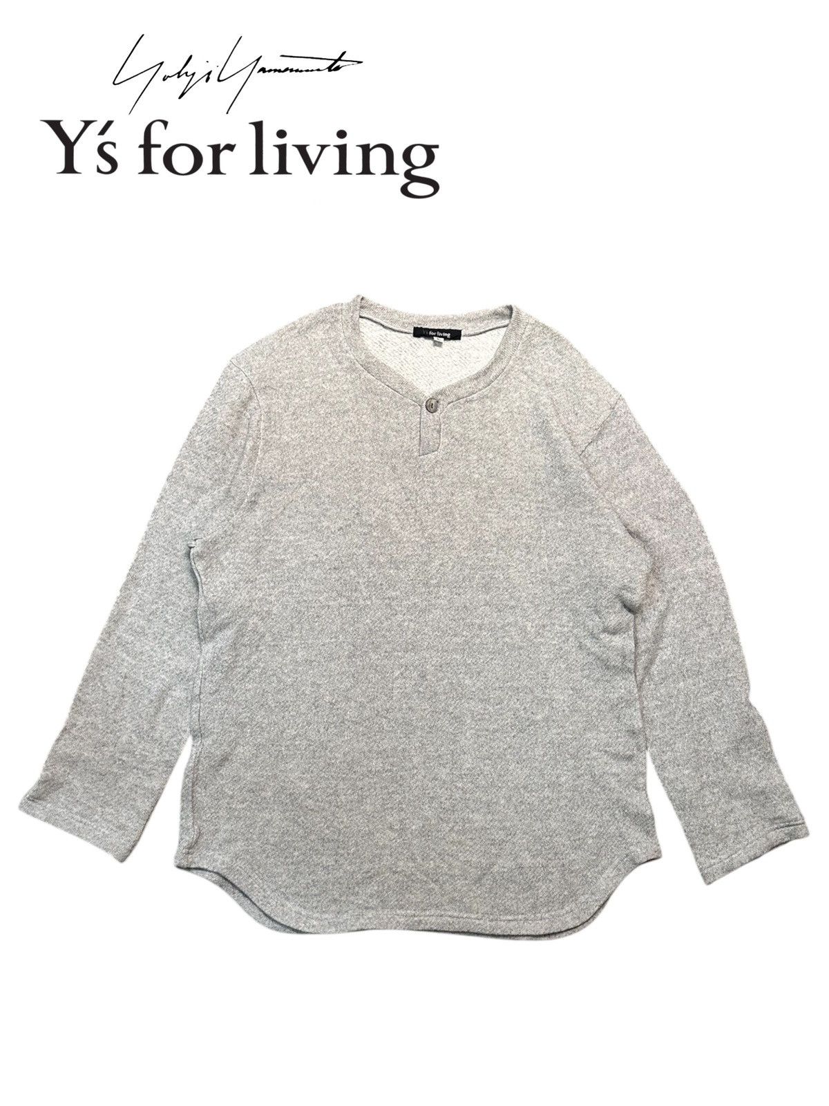 Y's × Yohji Yamamoto Yohji Yamamoto Y’s For Living Waffle Style L/S Shirt Size US M / EU 48-50 / 2 - 1 Thumbnail