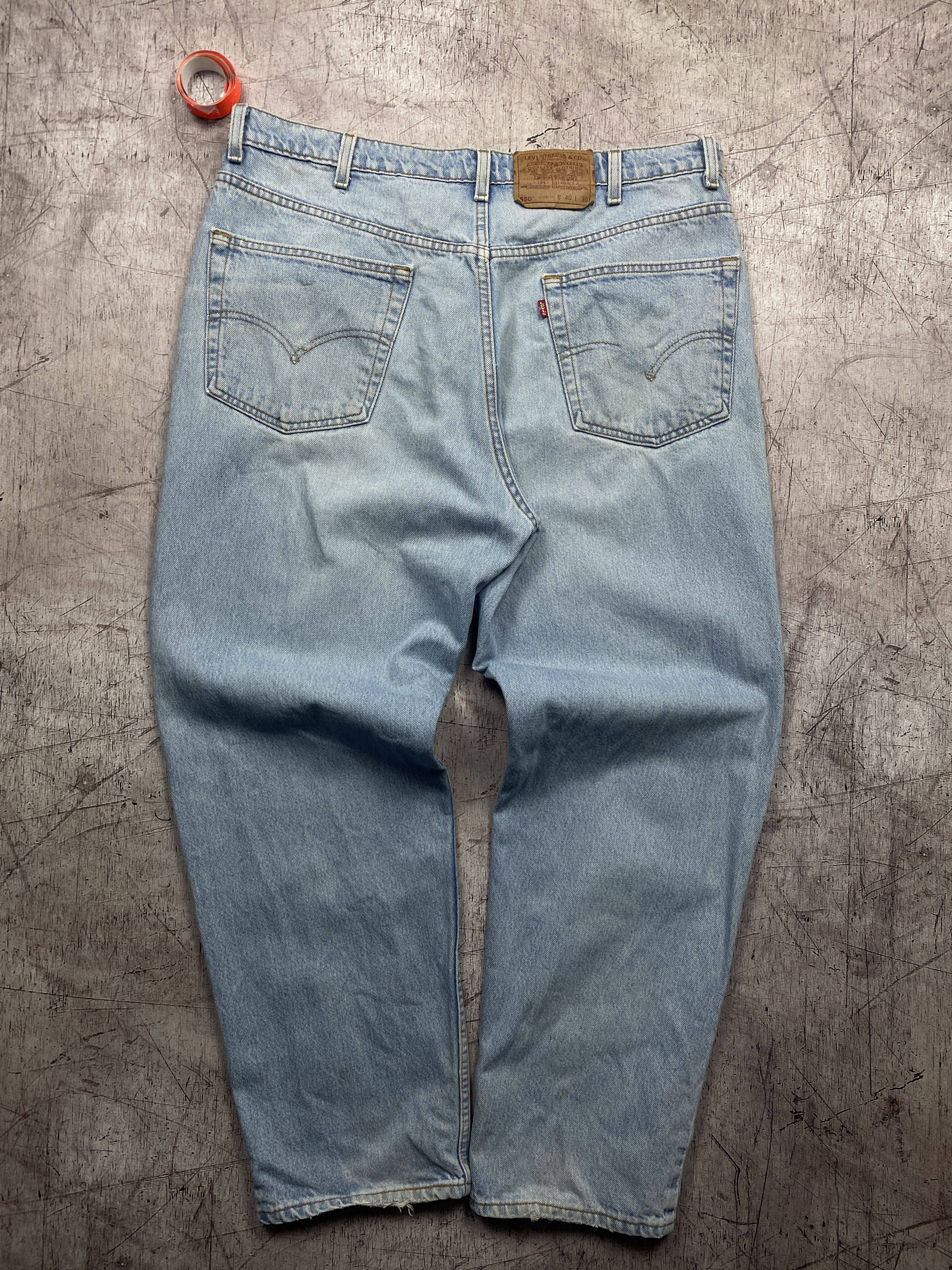 Levi's × Vintage Levis 550 Vintage Mens Denim Pants Jeans Made In Usa Size US 40 / EU 56 - 1 Thumbnail