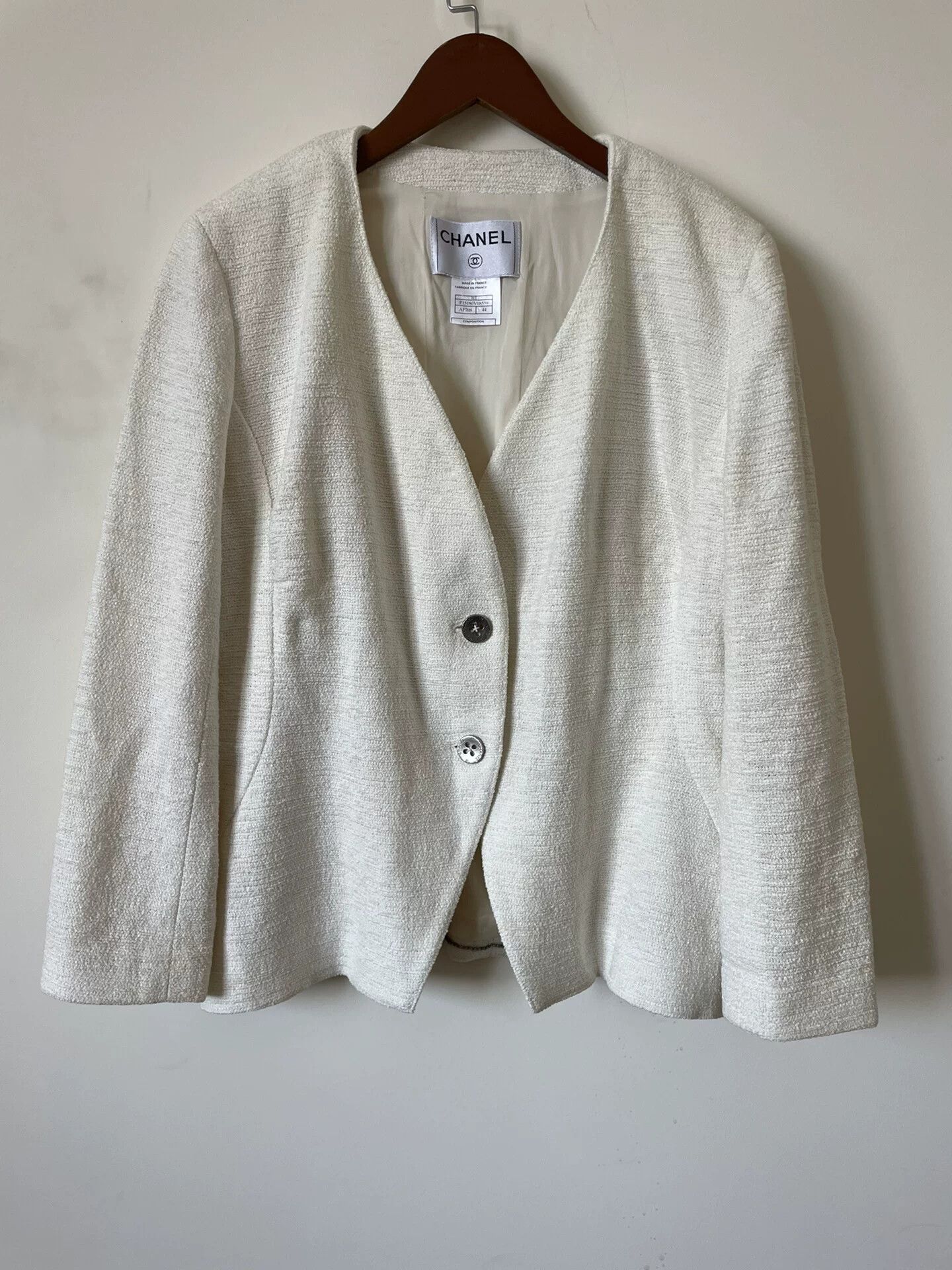Chanel Chanel Tweed Blazer Size M / US 6-8 / IT 42-44 - 1 Thumbnail