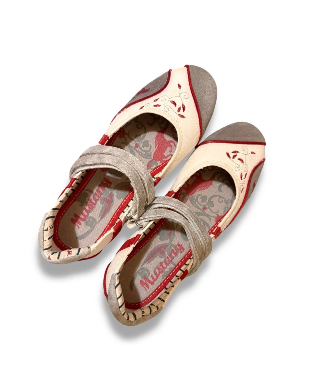 Mustang Archive Mustang Vintage Anatomical Y2K 90s Ballet Flats Size US 7.5 / IT 37.5 - 2 Thumbnail