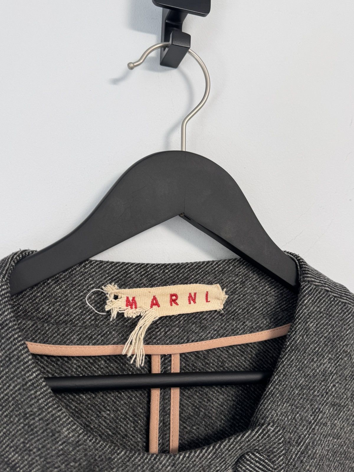 Marni Marni Trench Coat Wool Vintage Size L / US 10 / IT 46 - 9 Thumbnail