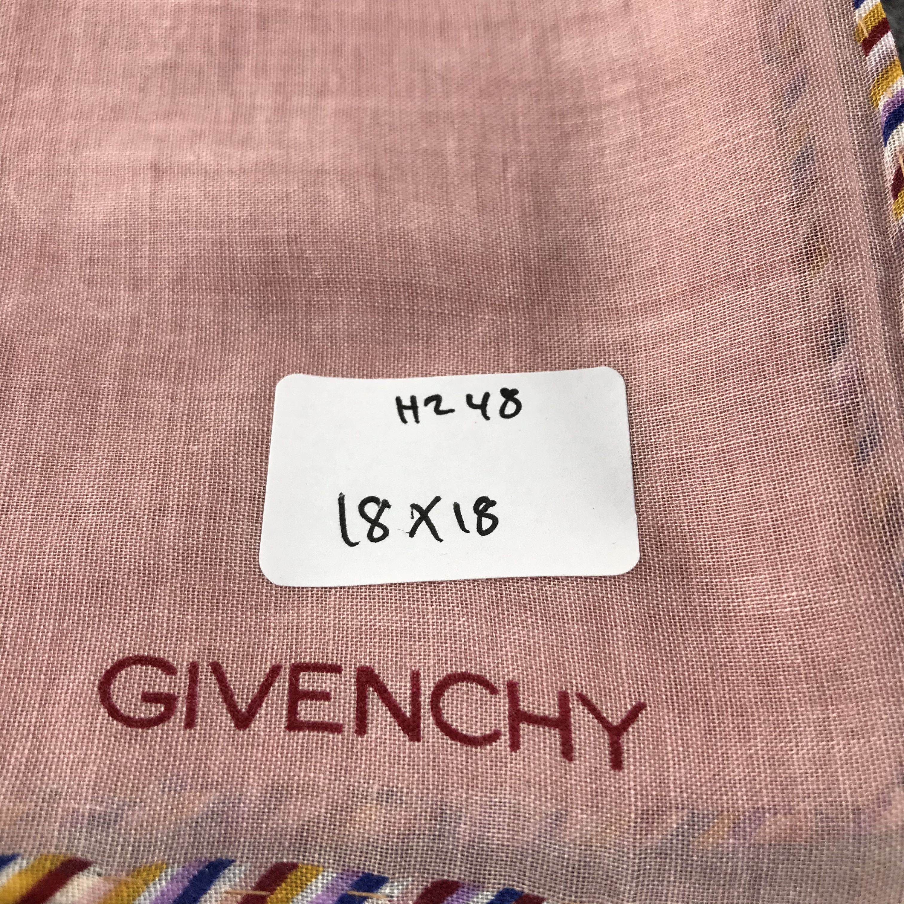 Vintage GiVeNcHY Handkerchief Neckerchief Bandana H248 Size ONE SIZE - 9 Thumbnail