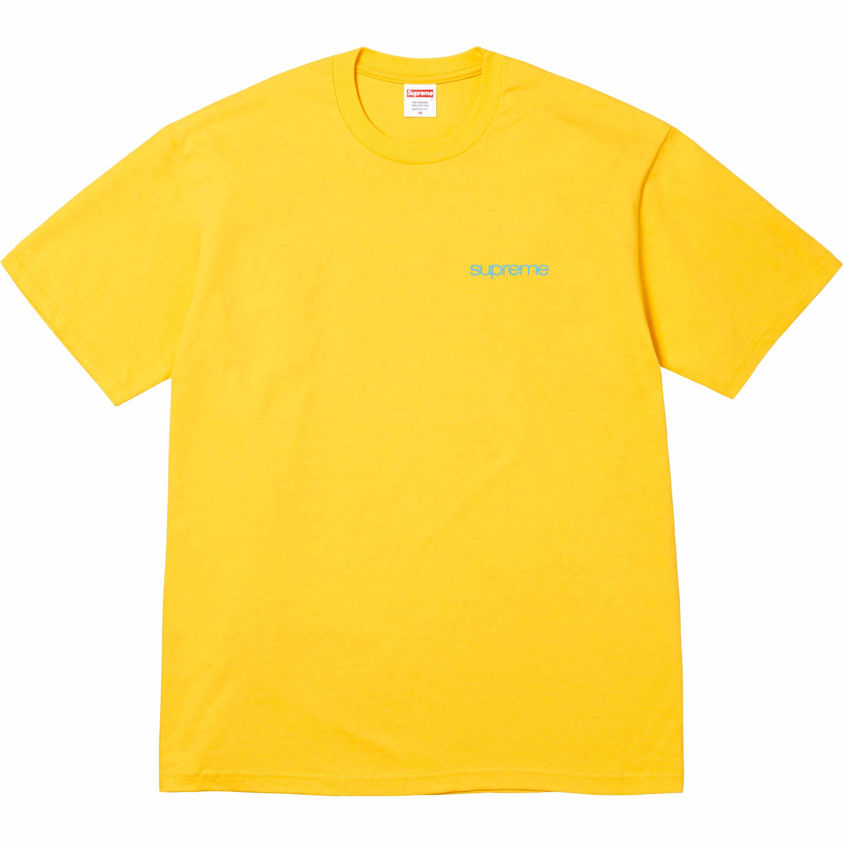 Supreme Supreme NYC Tee - Yellow - L - FW23 Size US L / EU 52-54 / 3 - 2 Thumbnail