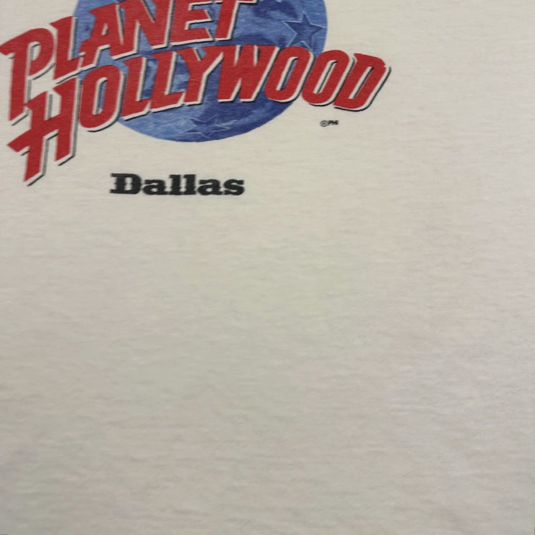 Vintage VINTAGE Planet Hollywood Dallas Shirt Mens XL White Tee Restaurant 90s Size US XL / EU 56 / 4 - 6 Thumbnail