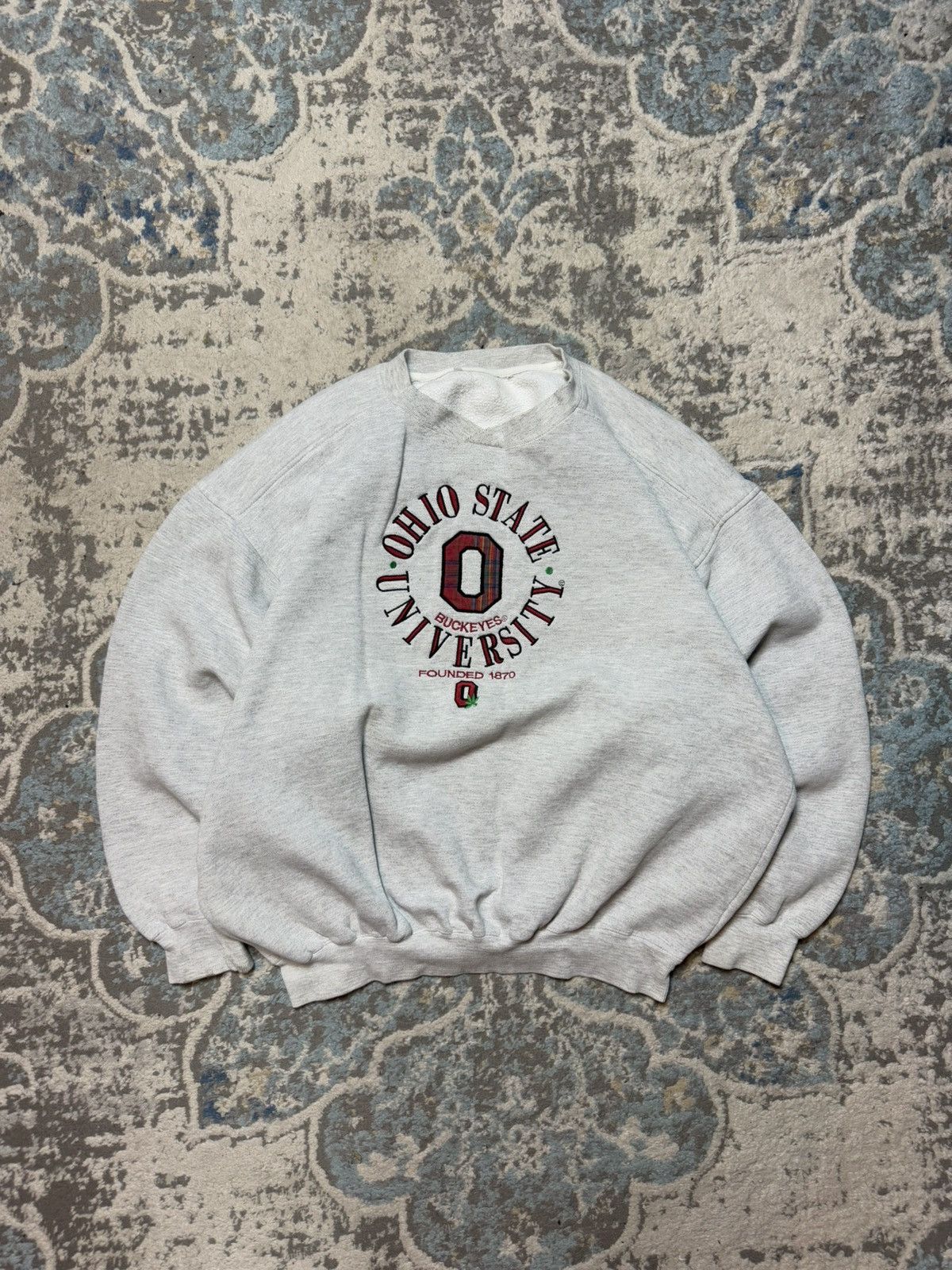 NFL × Vintage Ohio State University Buckeyes crewneck Size US XL / EU 56 / 4 - 1 Thumbnail