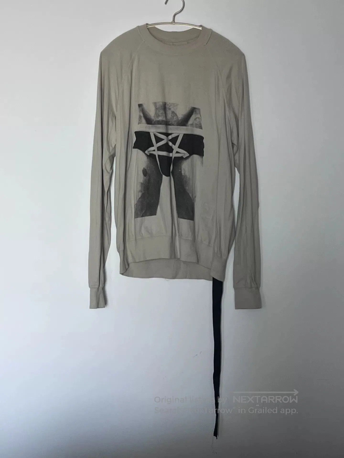 Rick Owens rick owens long sleeve graphic sweatshirt. Size US M / EU 48-50 / 2 - 1 Thumbnail