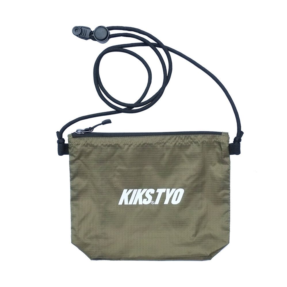 KIKS TYO KIKS TYO Logo Shoulder Bag Sacoche Beige Size ONE SIZE - 1 Preview