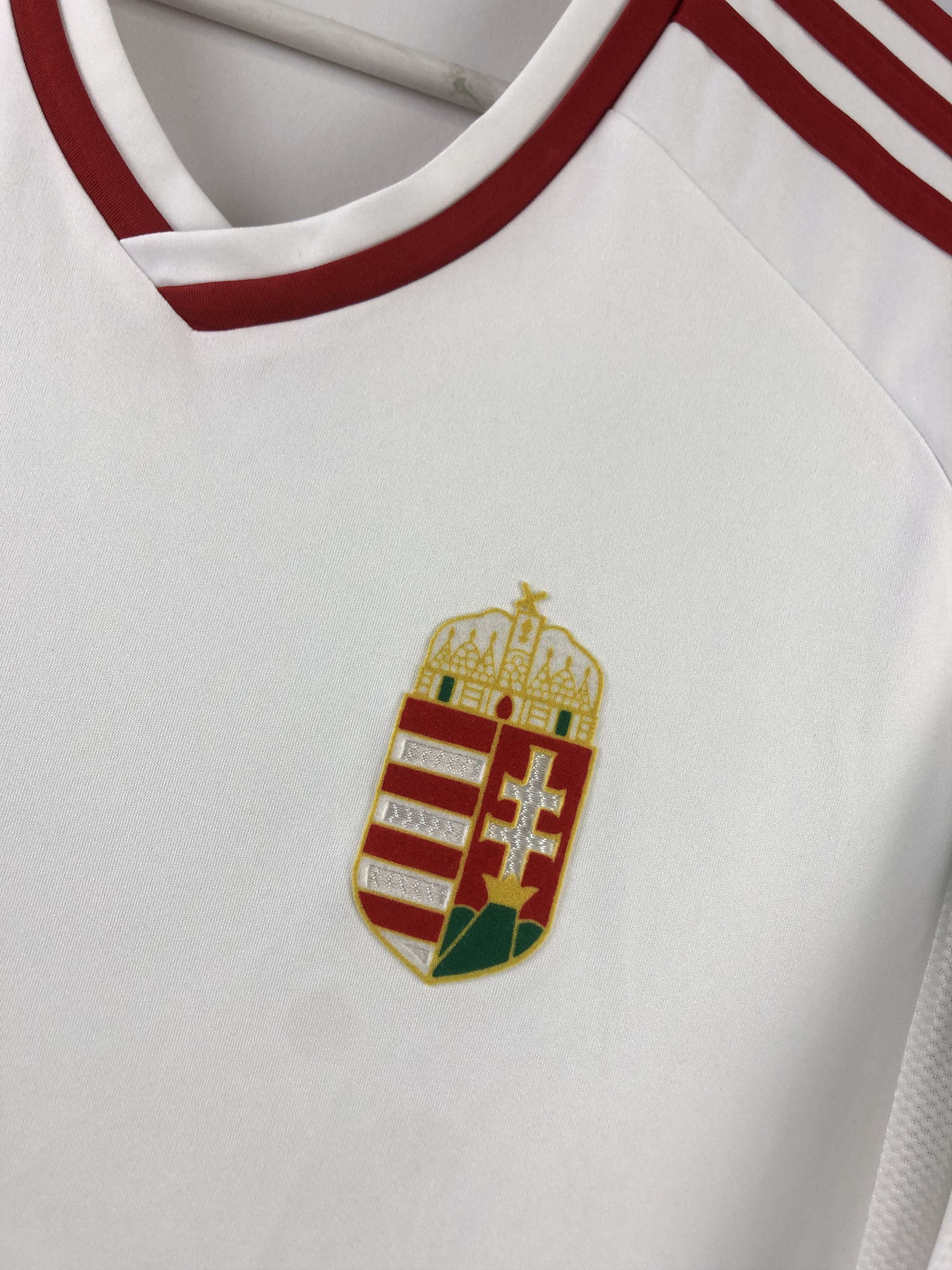 Adidas Hungary football shirt 2016 Soccer Jersey National Team Rare Size US M / EU 48-50 / 2 - 5 Thumbnail