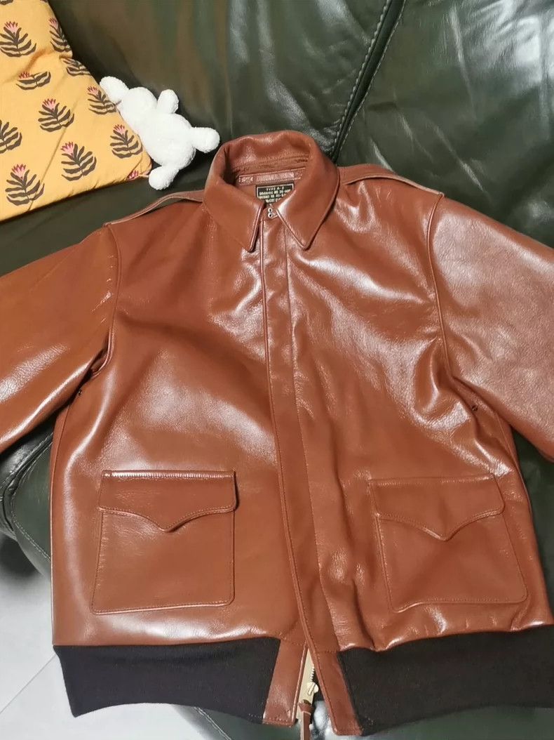 The Real McCoy's THE REAL McCOY'S Size 44A-2 Jacket, Air Force Jacket 2504-N Size US M / EU 48-50 / 2 - 2 Thumbnail