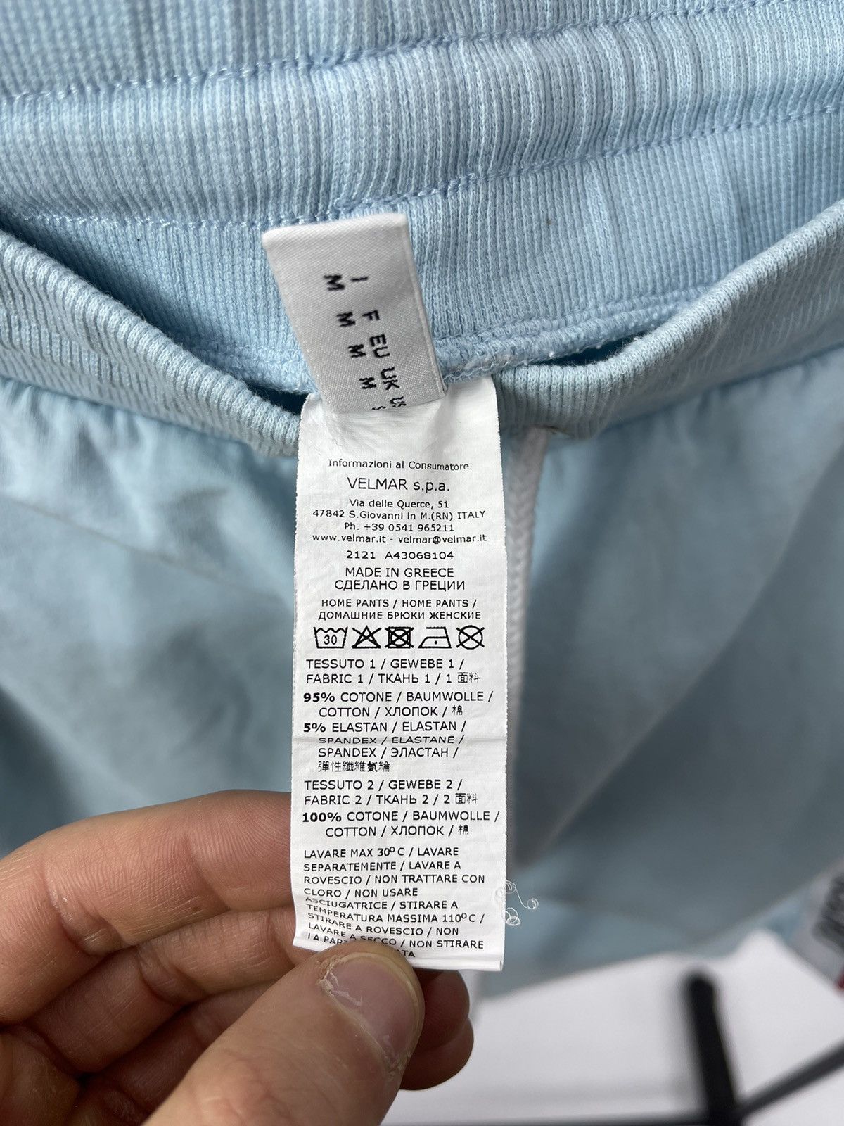 Moschino Moschino Underwear Shorts Size M Multi Logo Blue Size US 32 / EU 48 - 7 Thumbnail